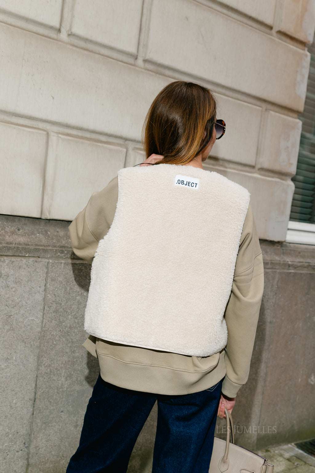 OBJElla new waistcoat sandshell