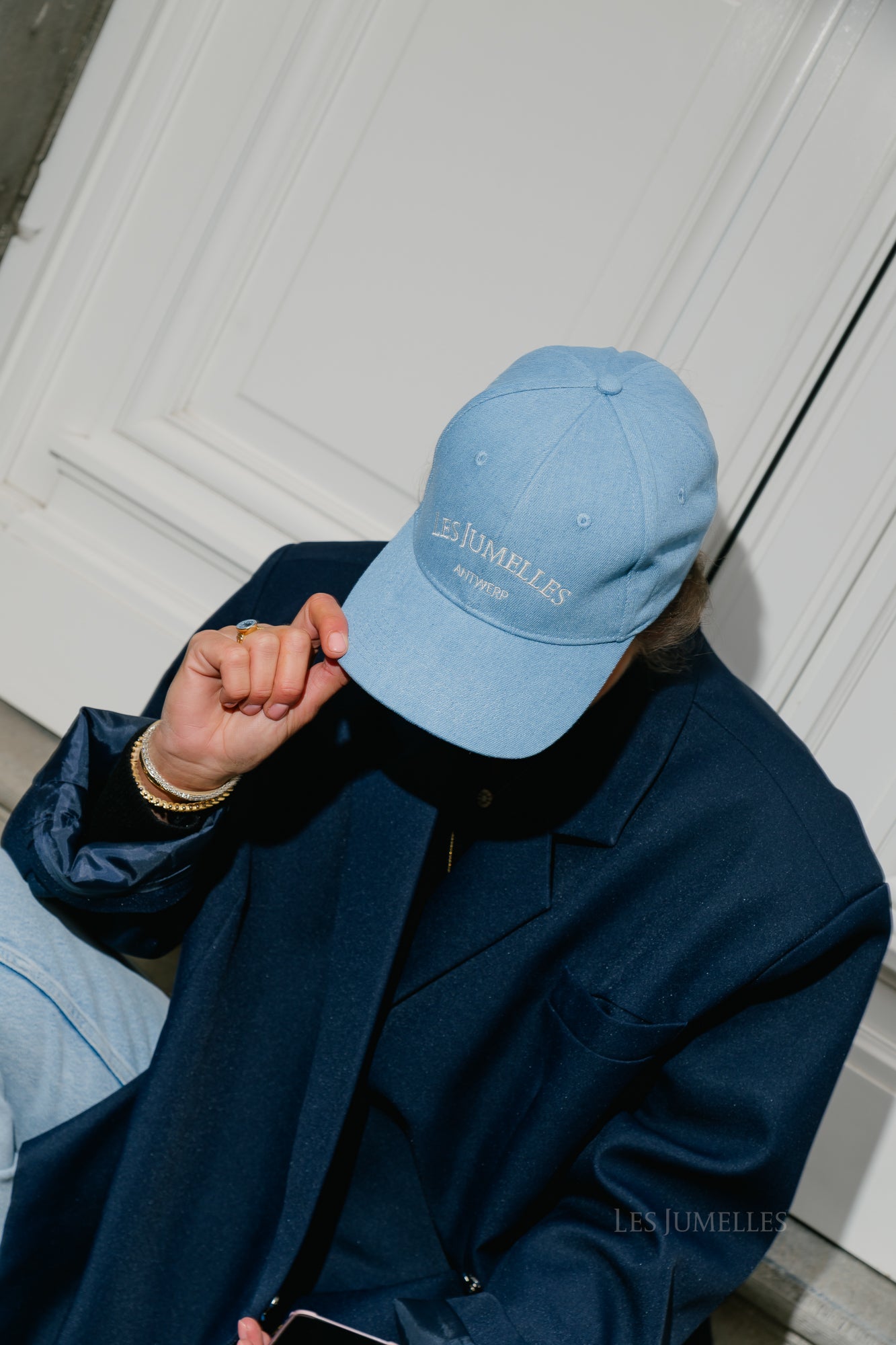 LJ Cap in Jeansblau