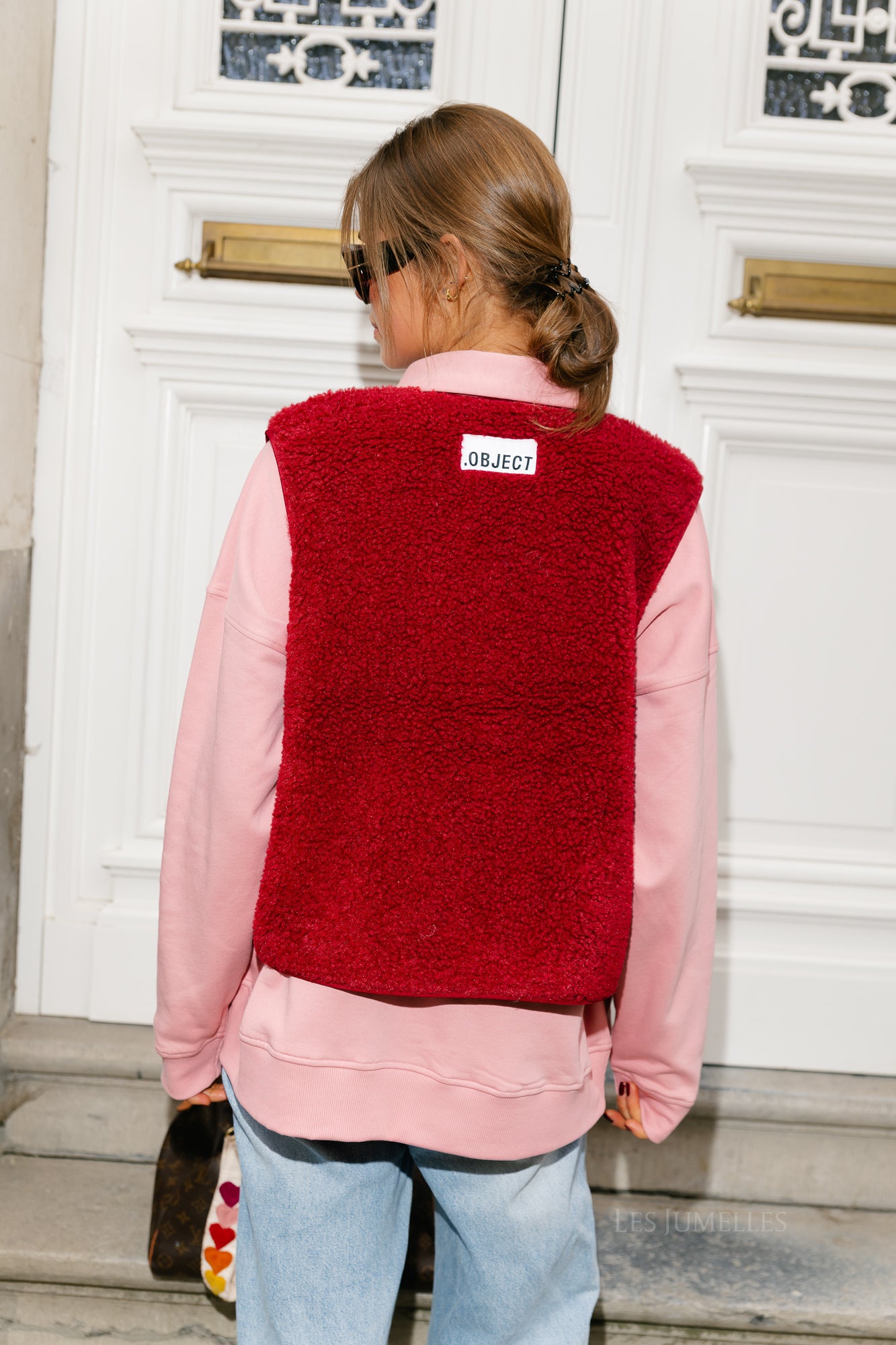 OBJElla new waistcoat karanda red