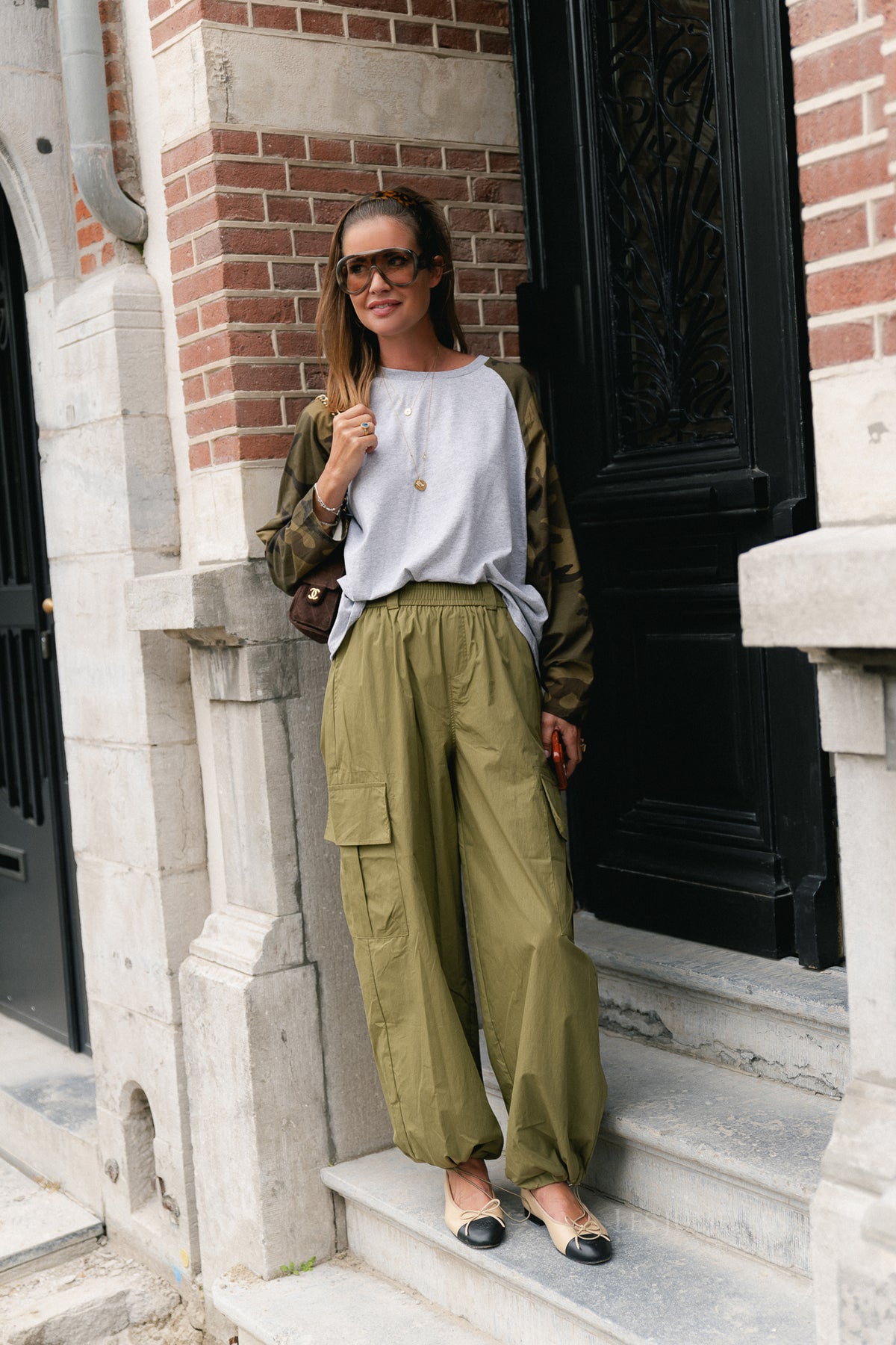 Kimber cargo pants olive
