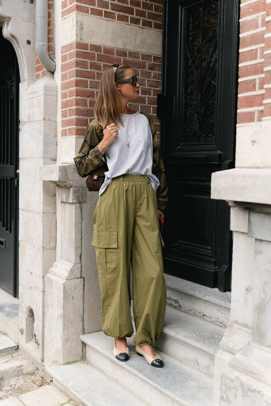 Kimber cargo pants olive