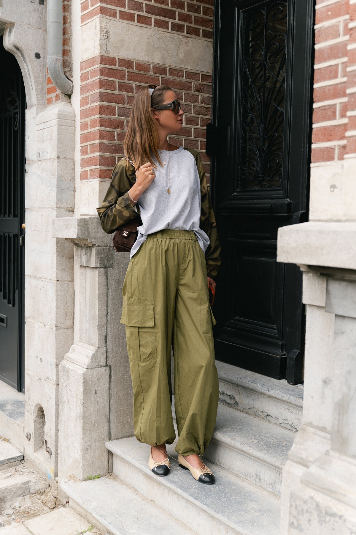 Kimber cargo pants olive