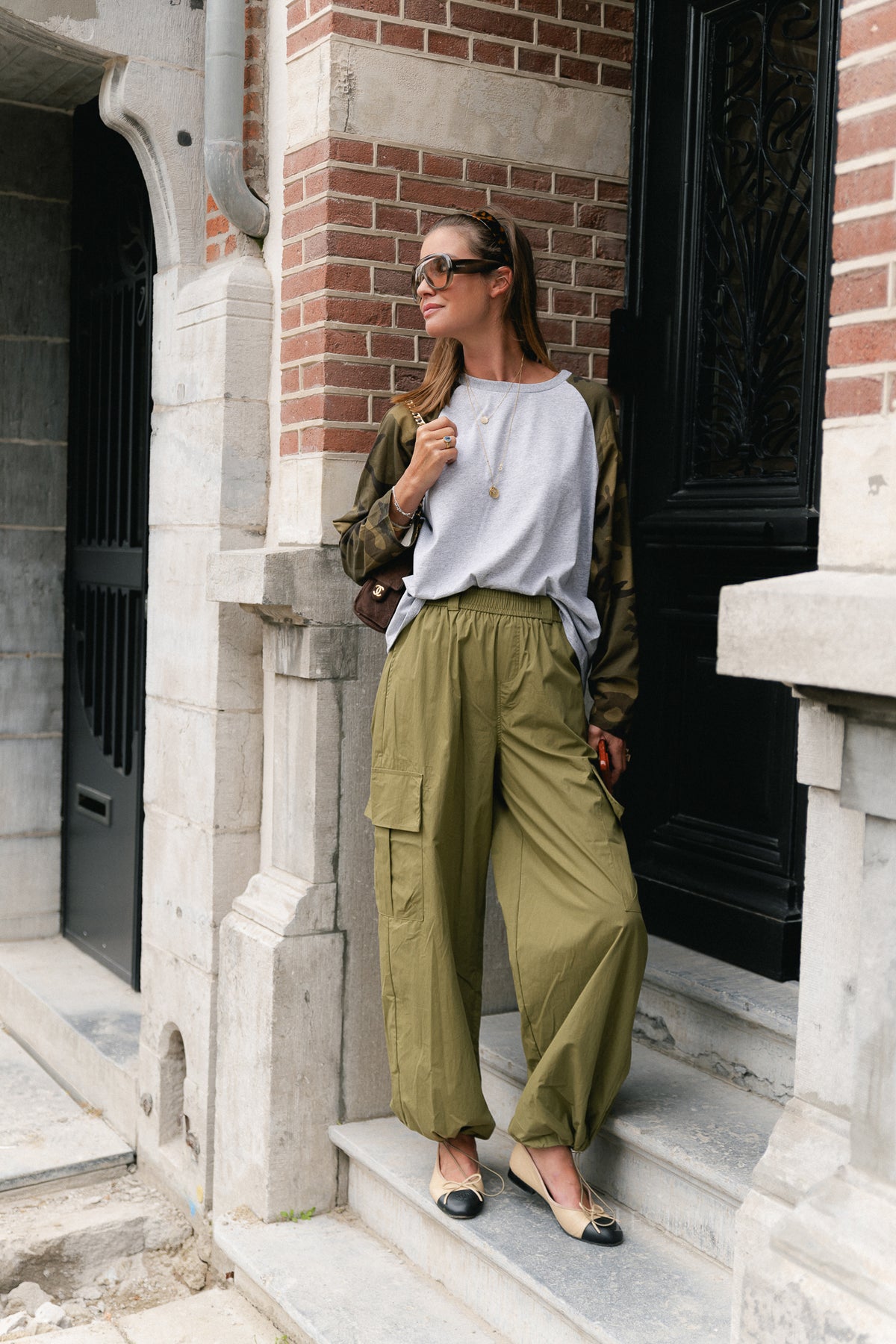 Kimber cargo pants olive