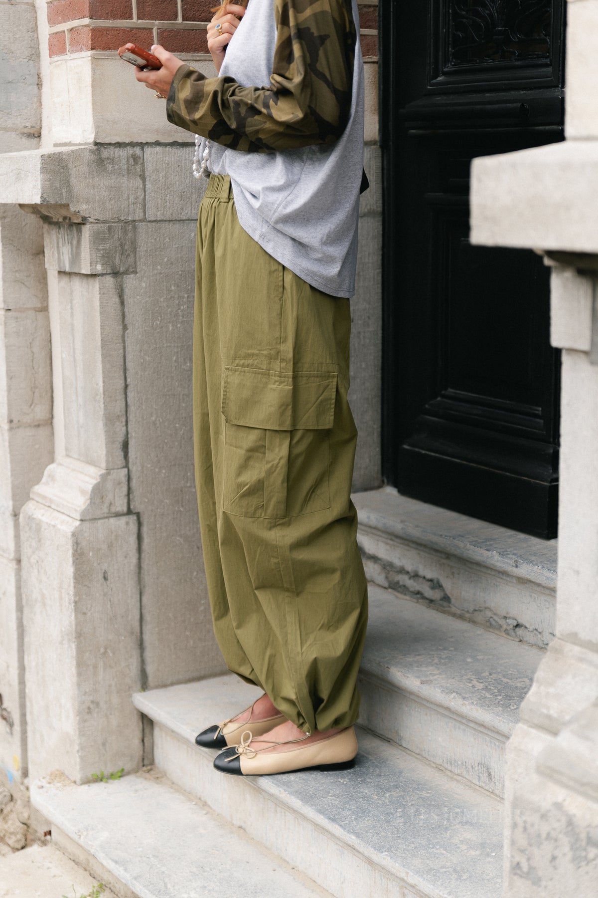Kimber cargo pants olive