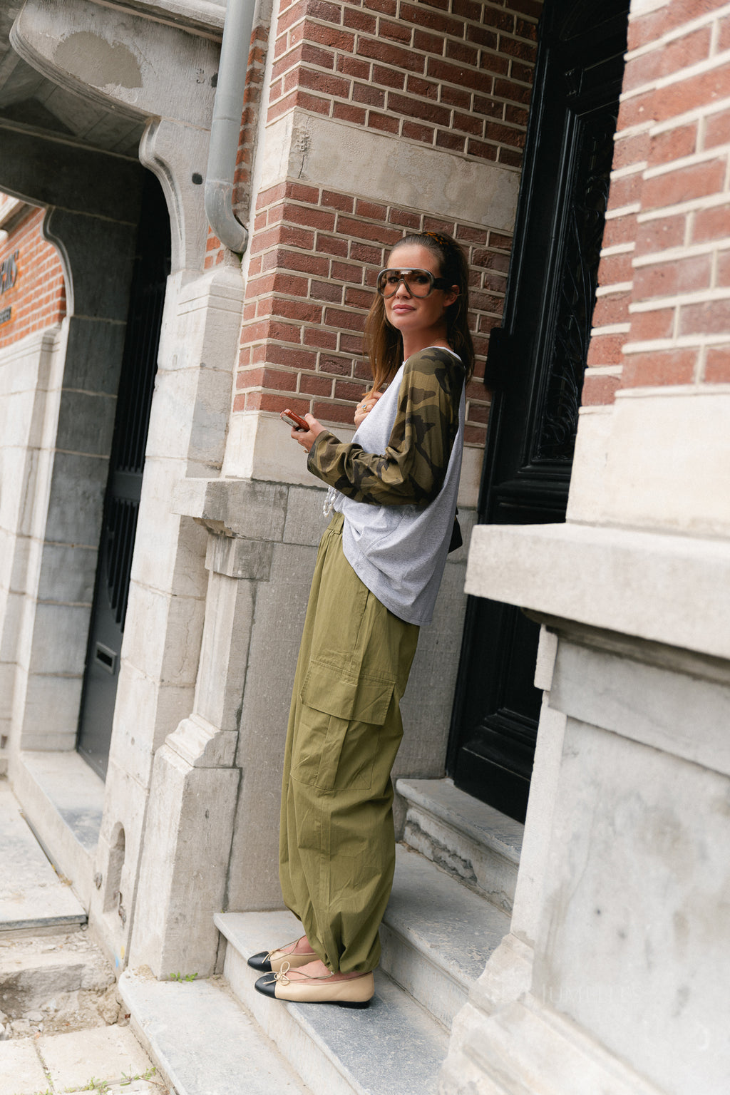 Kimber cargo pants olive