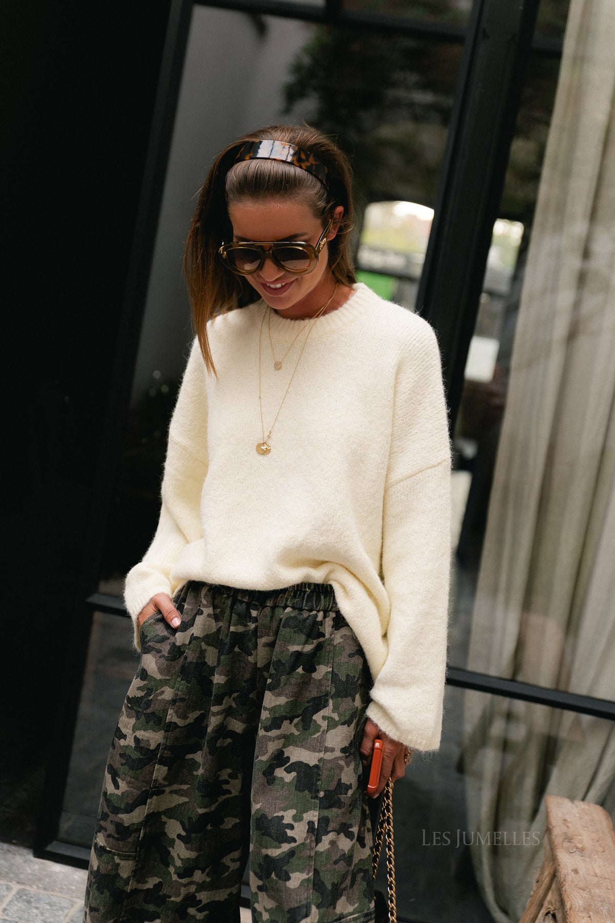 Oversize Ulva jumper flan