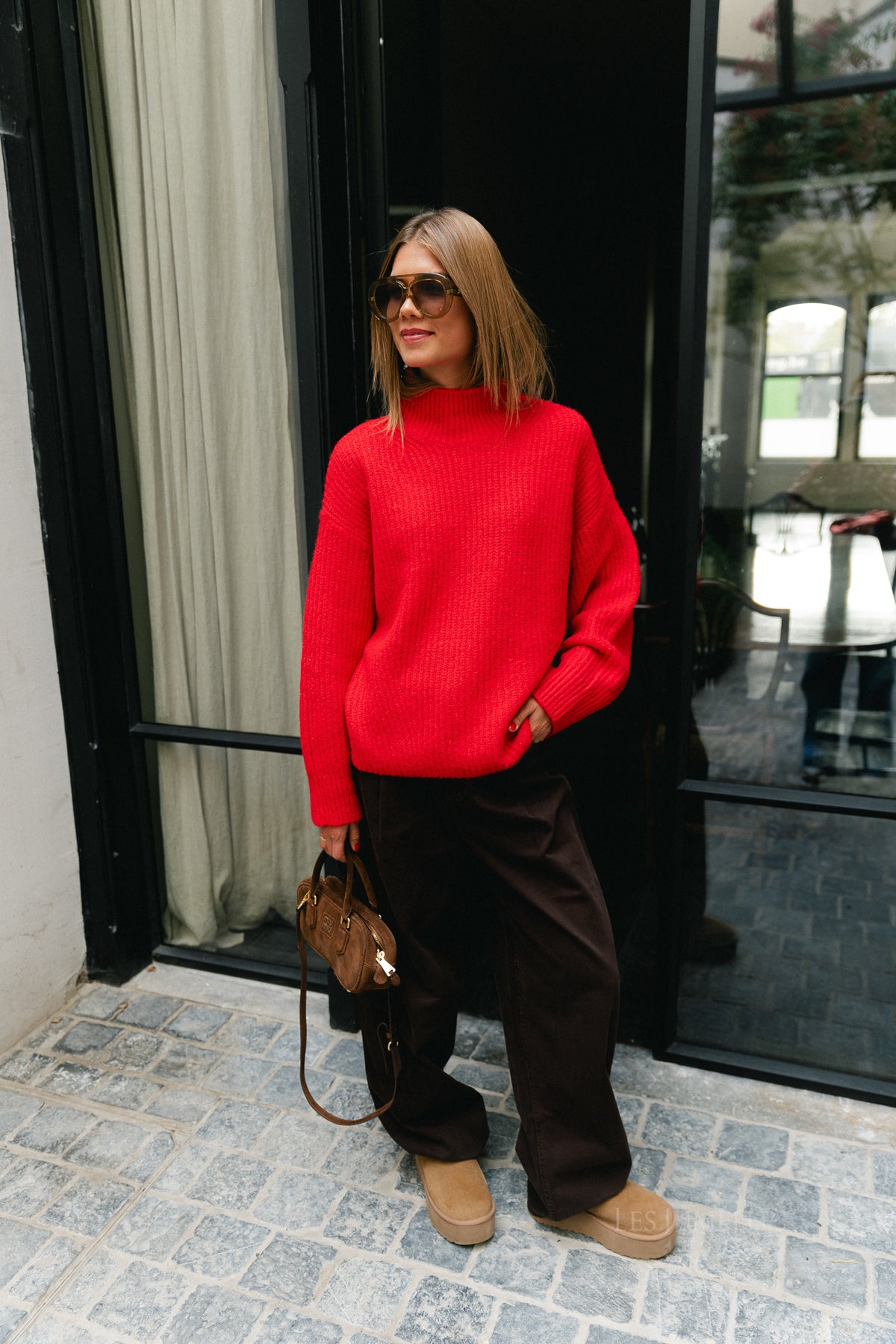 Beth jumper barbados cherry