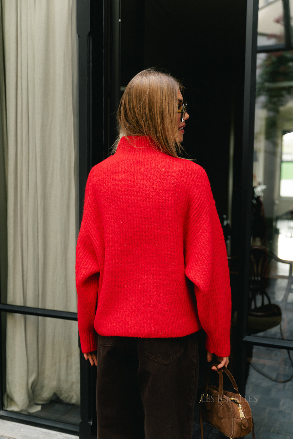 Beth jumper barbados cherry