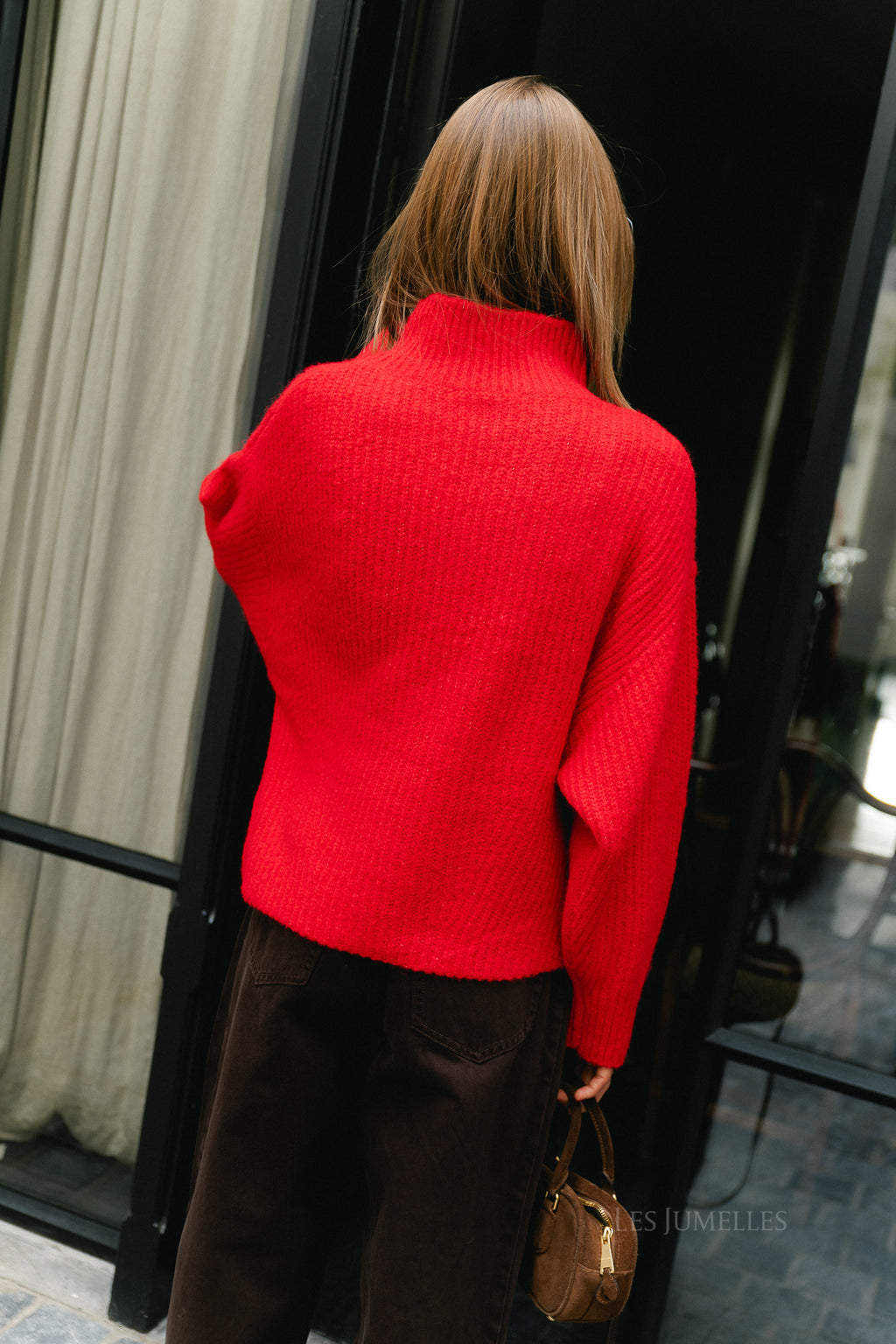 Beth jumper barbados cherry