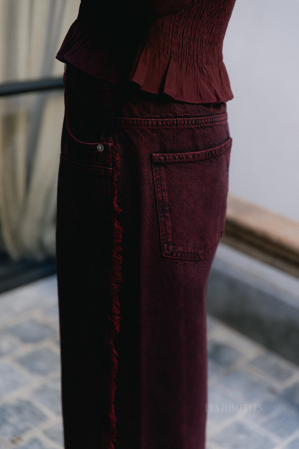 Charissa jeans tipsy red