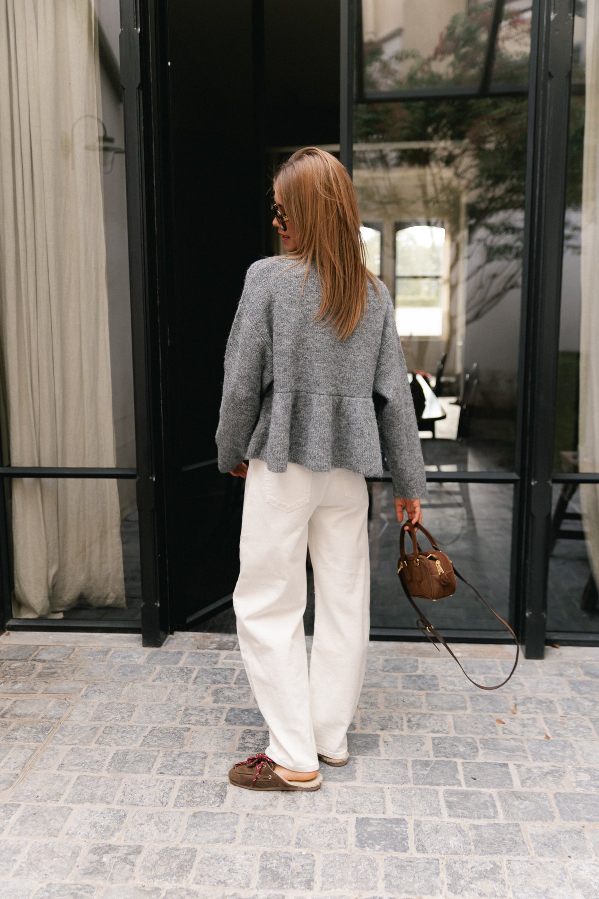 Licia jumper grey melange