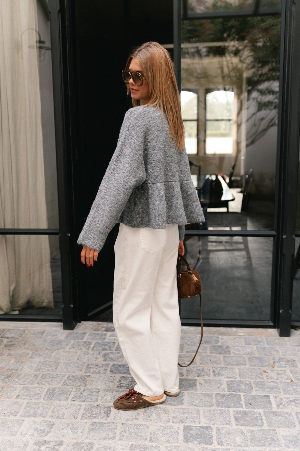 Licia jumper grey melange