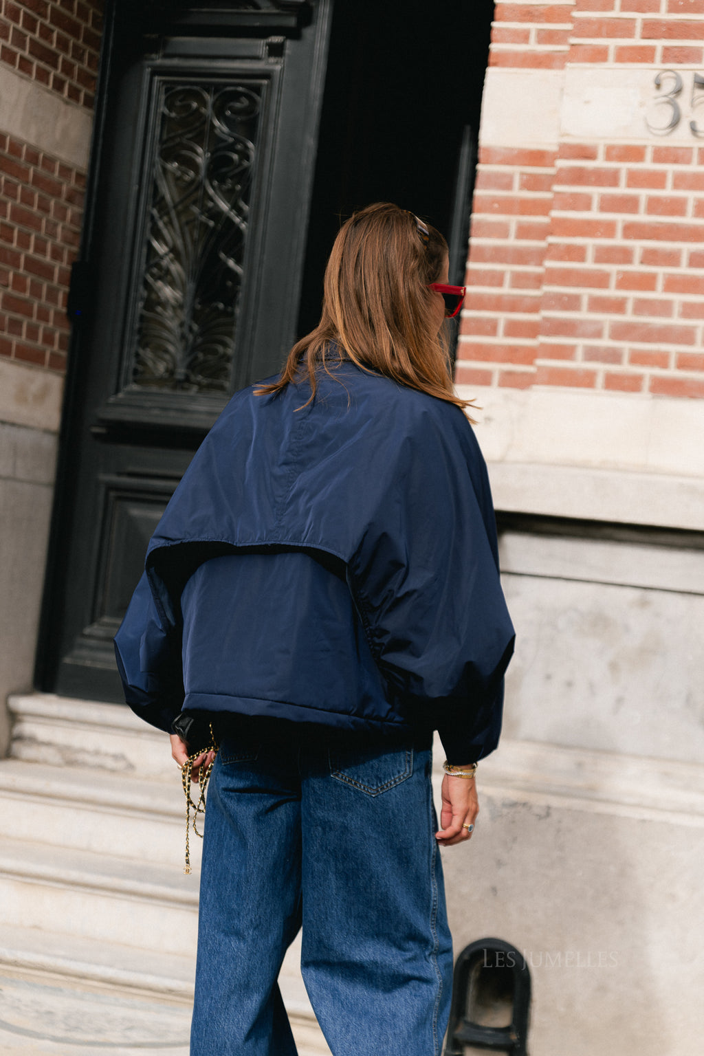 Jodie padded jacket navy