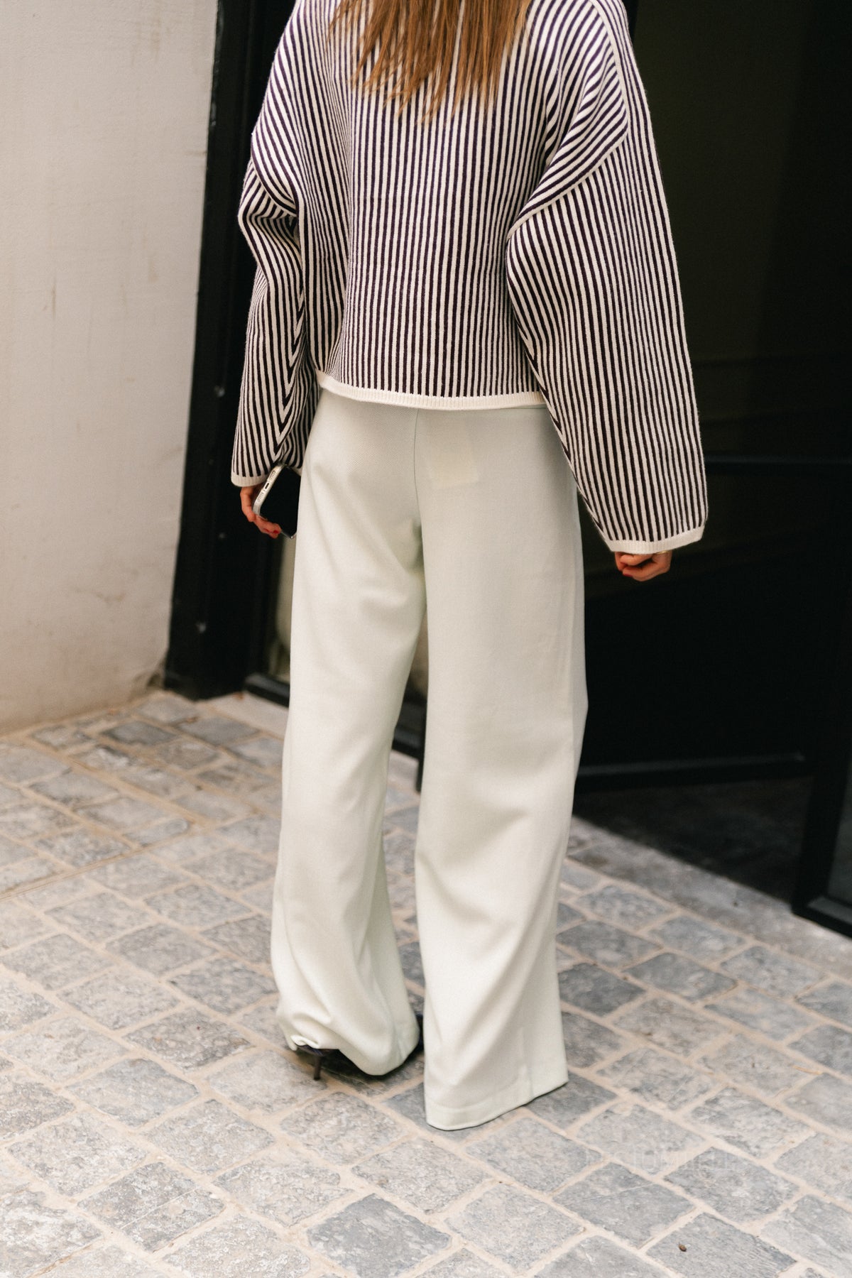 Vidaya HW tailored pant green lily