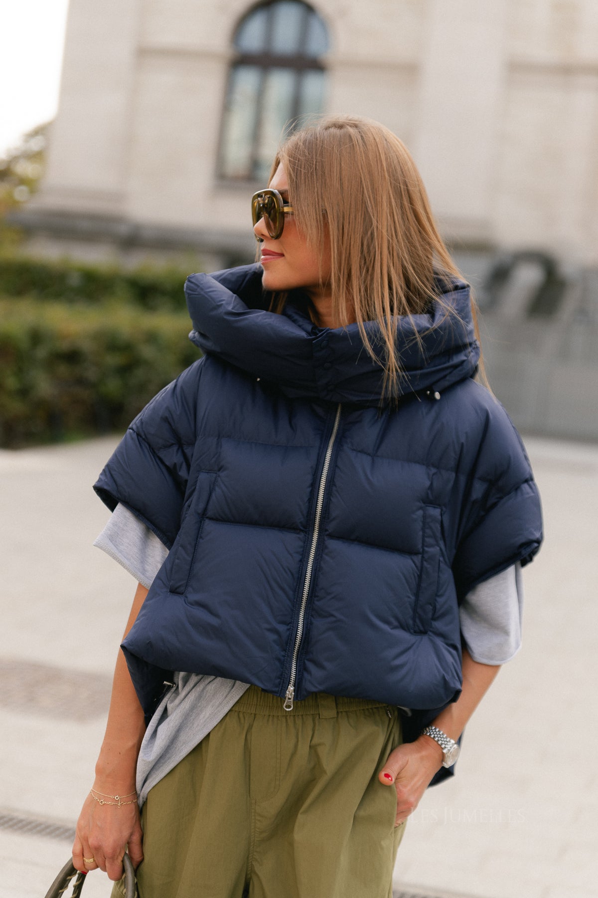 Jaclyn bodywarmer navy
