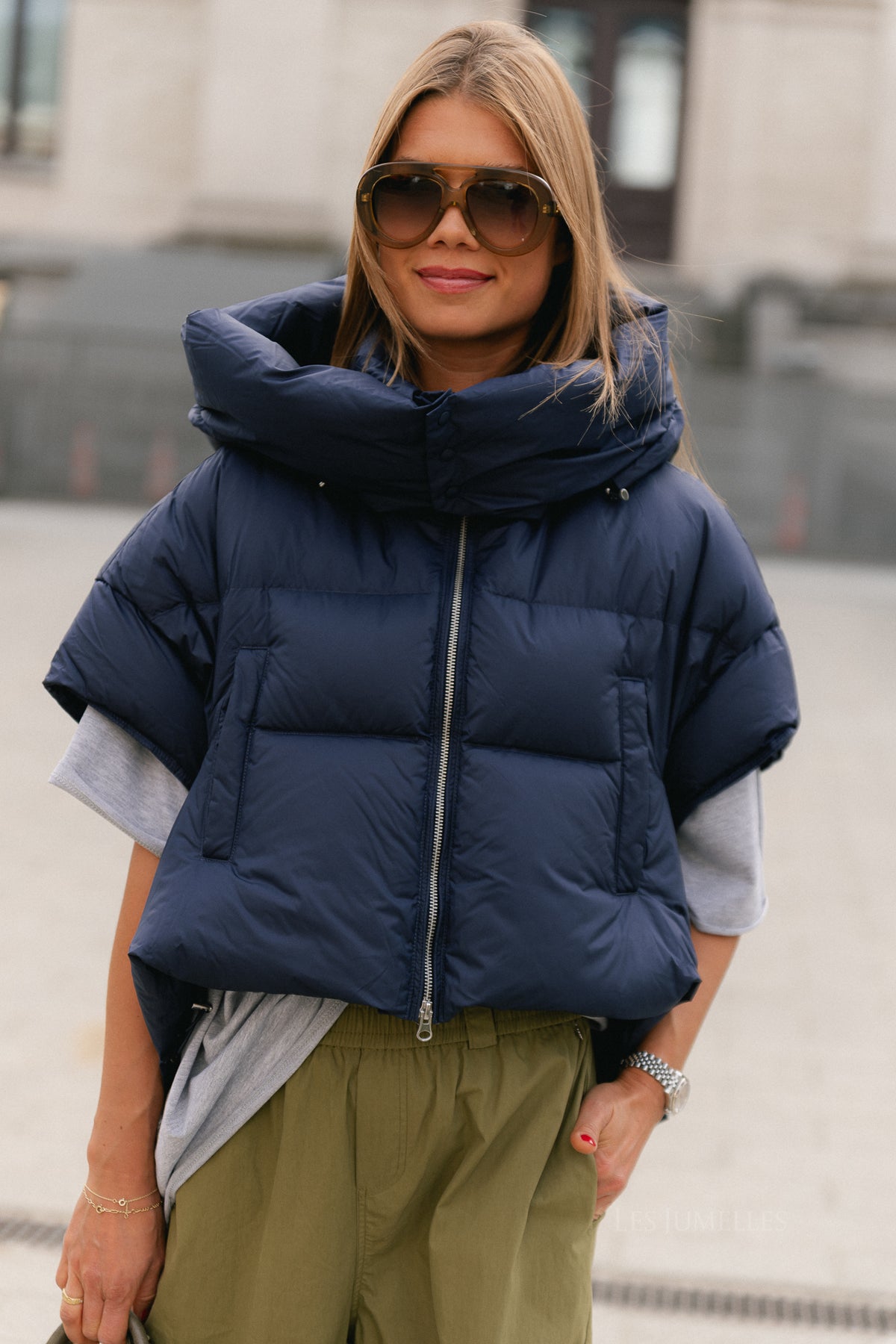 Jaclyn bodywarmer navy