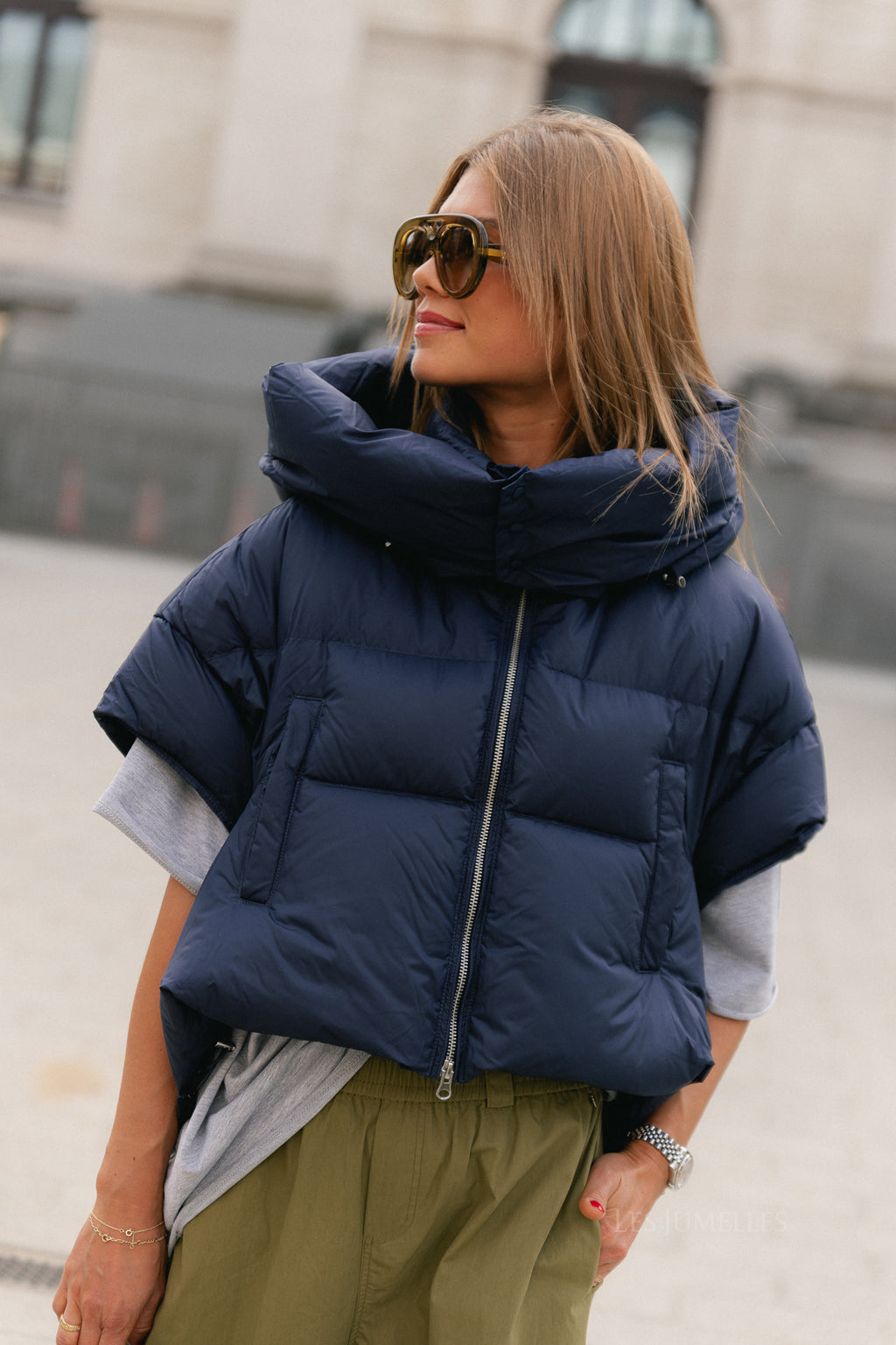 Jaclyn bodywarmer navy