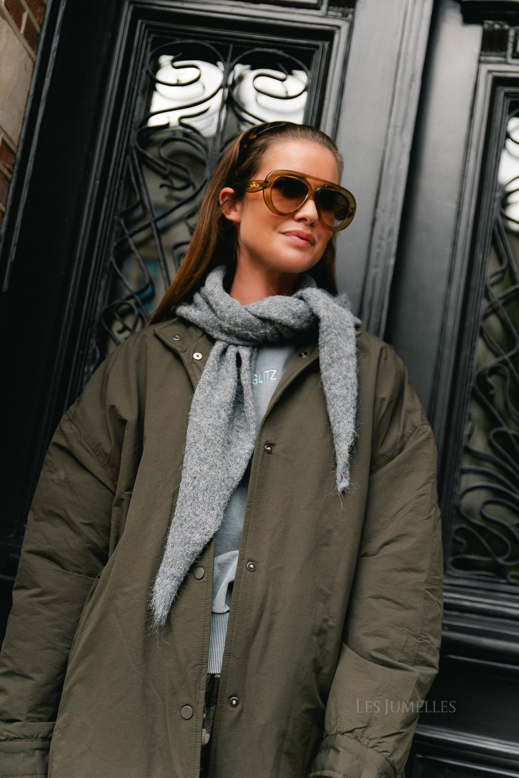 Audrey coat olive