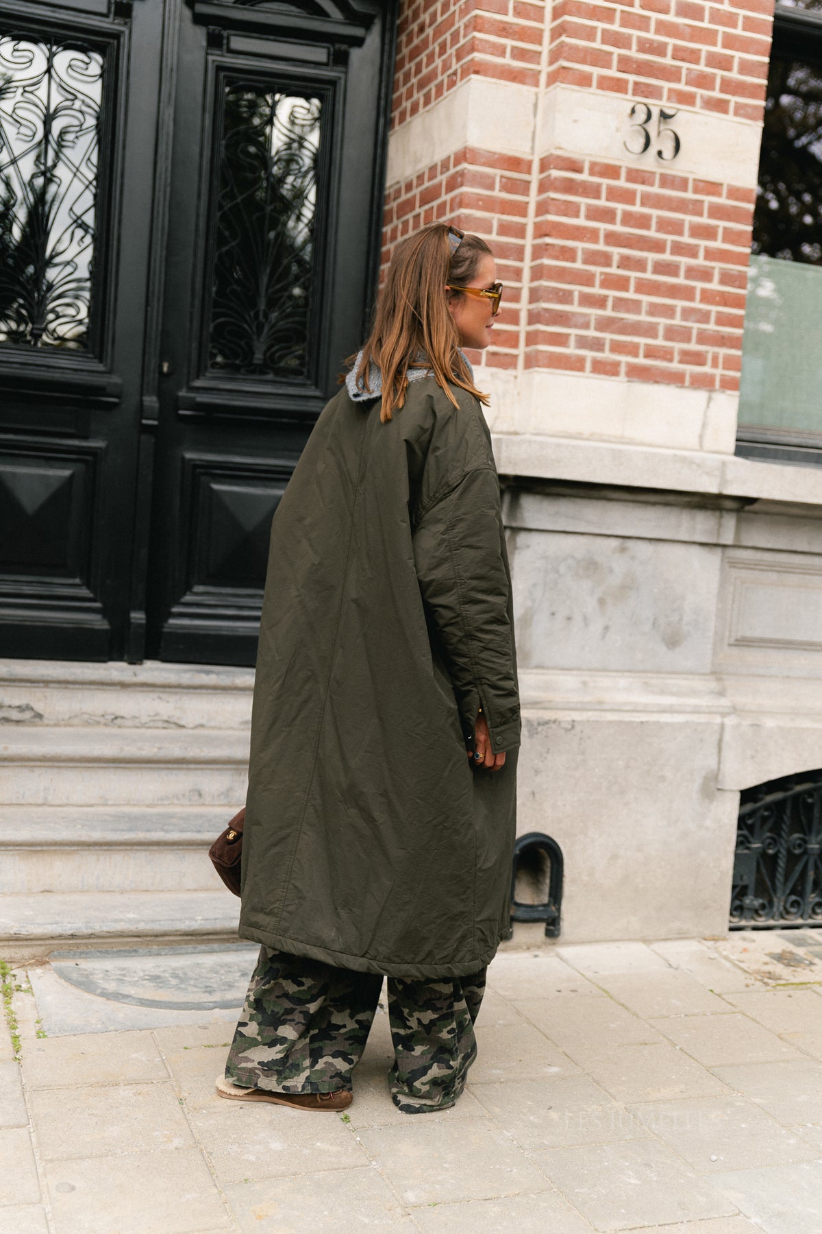 Audrey coat olive