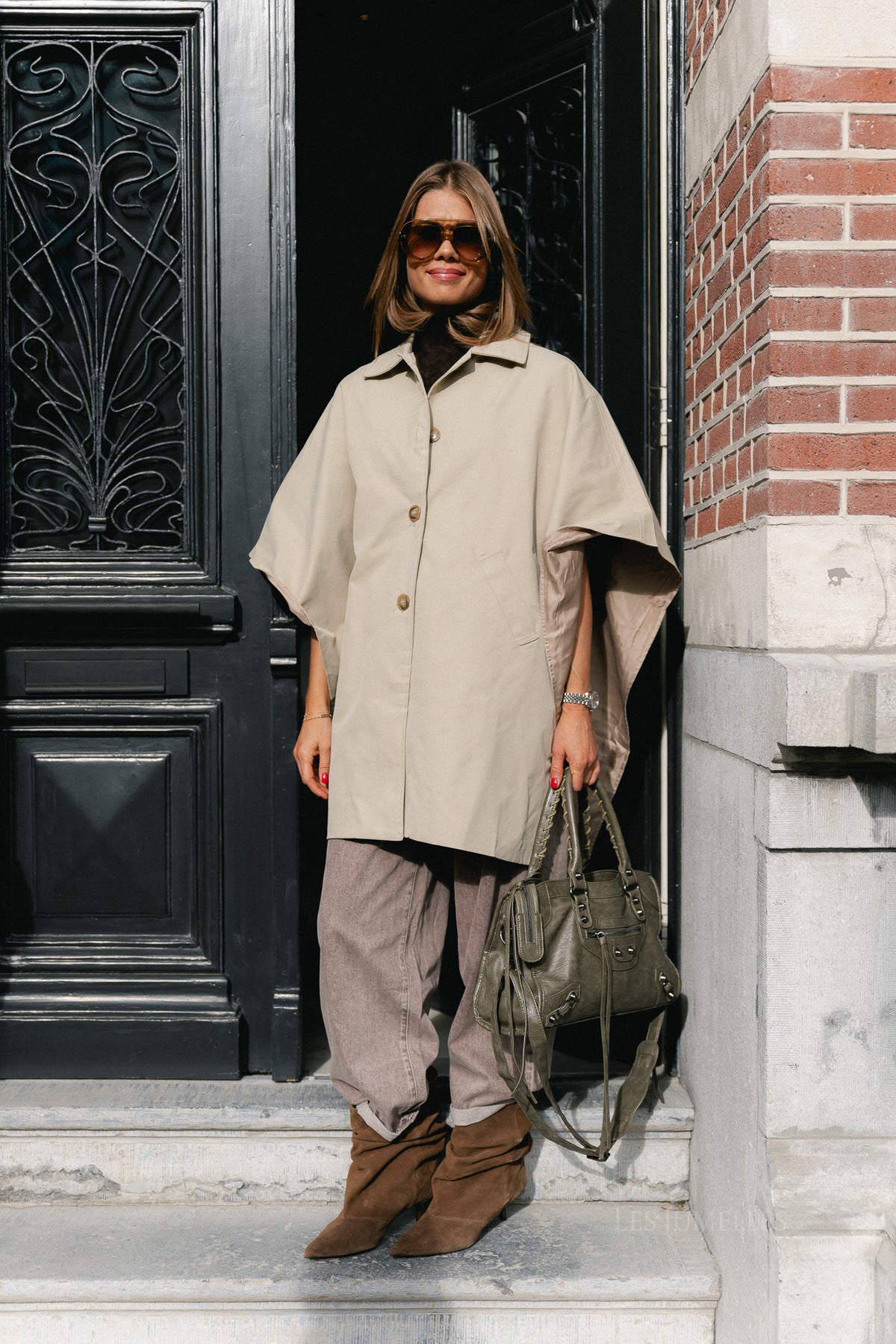 Dottie cape beige