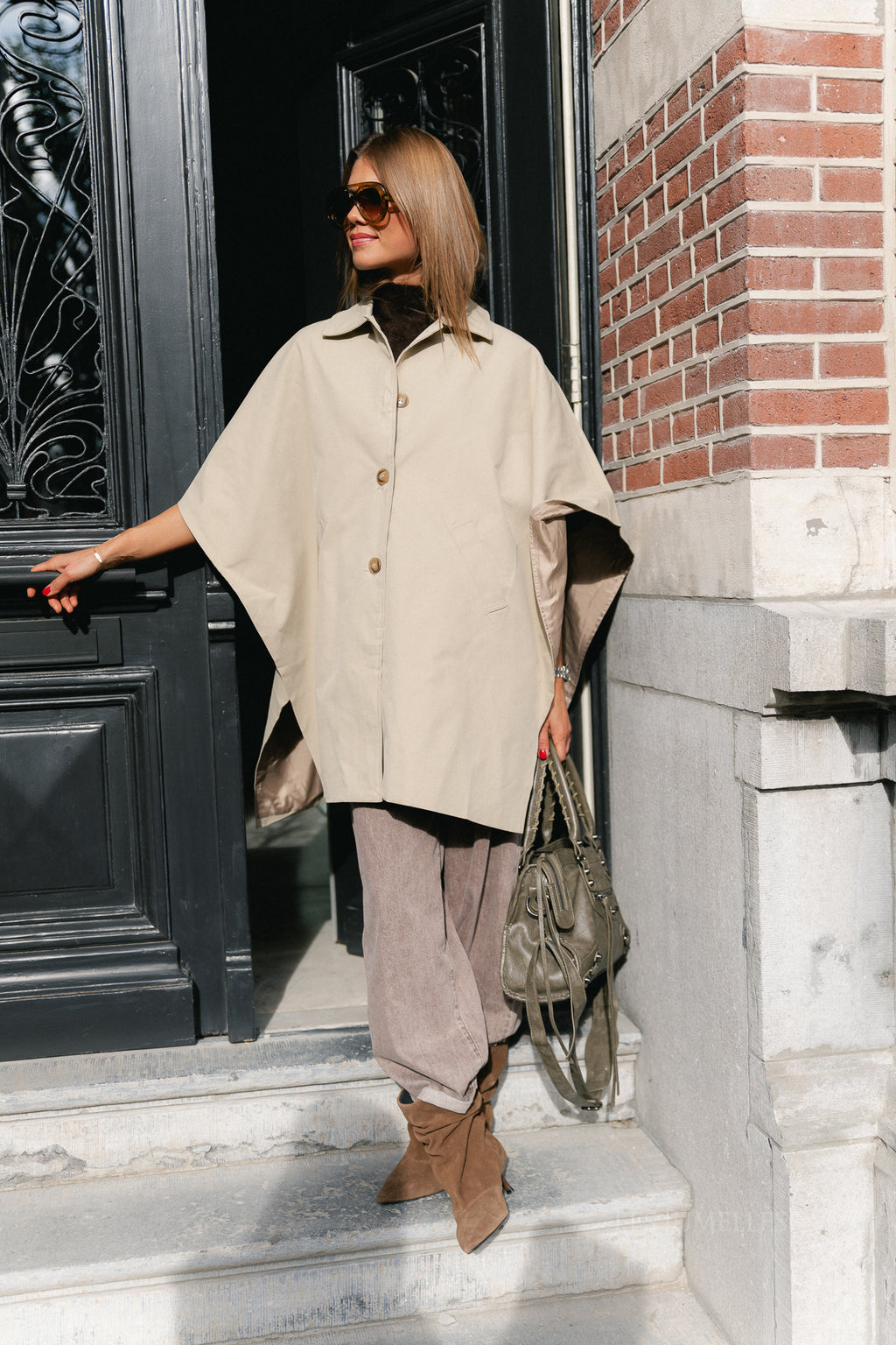 Dottie cape beige