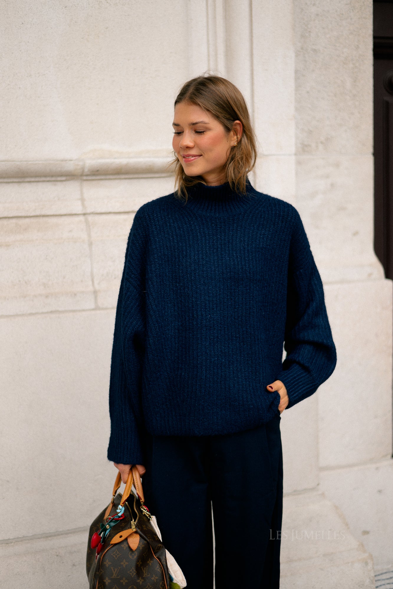 Beth jumper navy