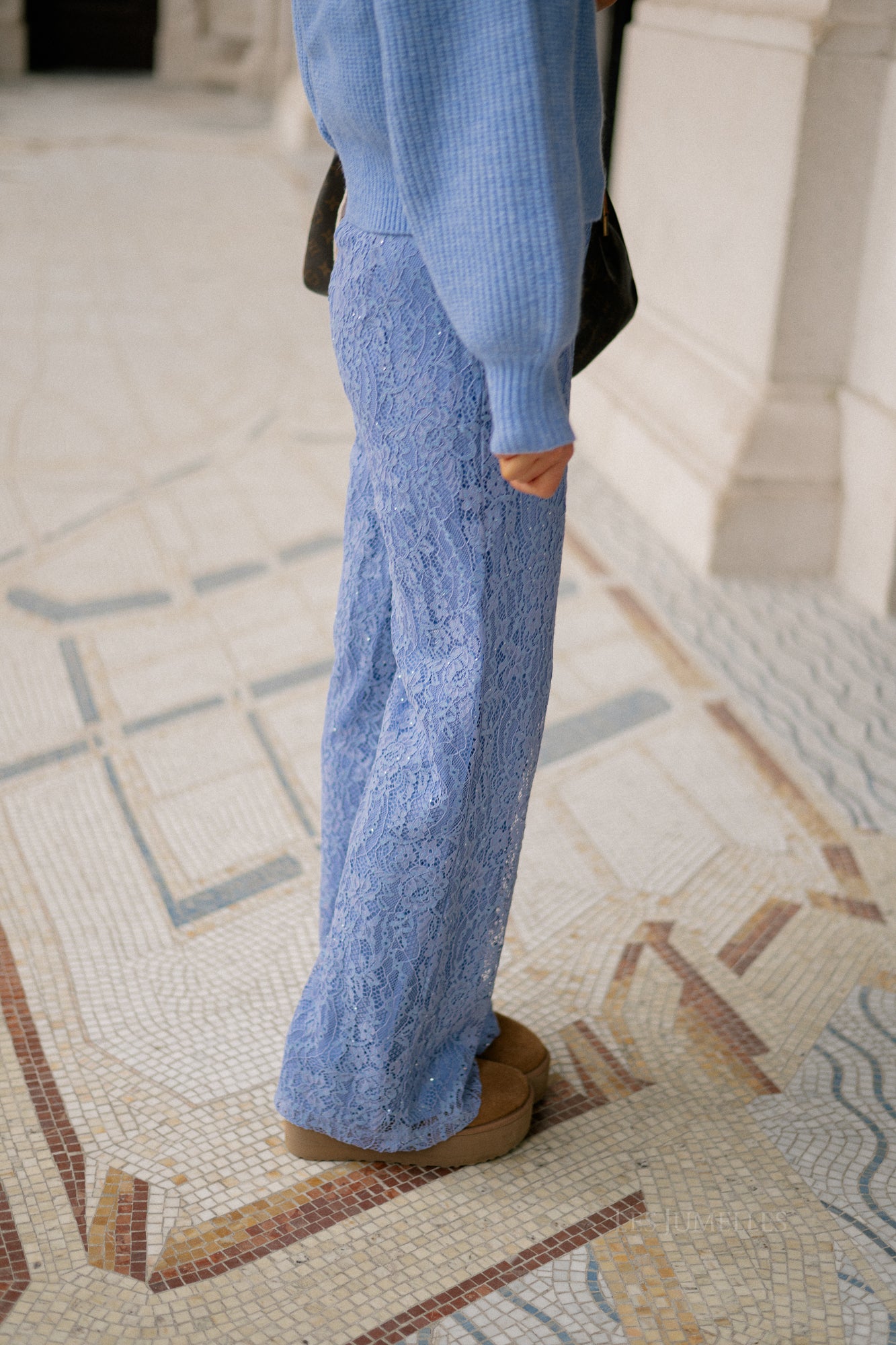 Lola pants icy blue