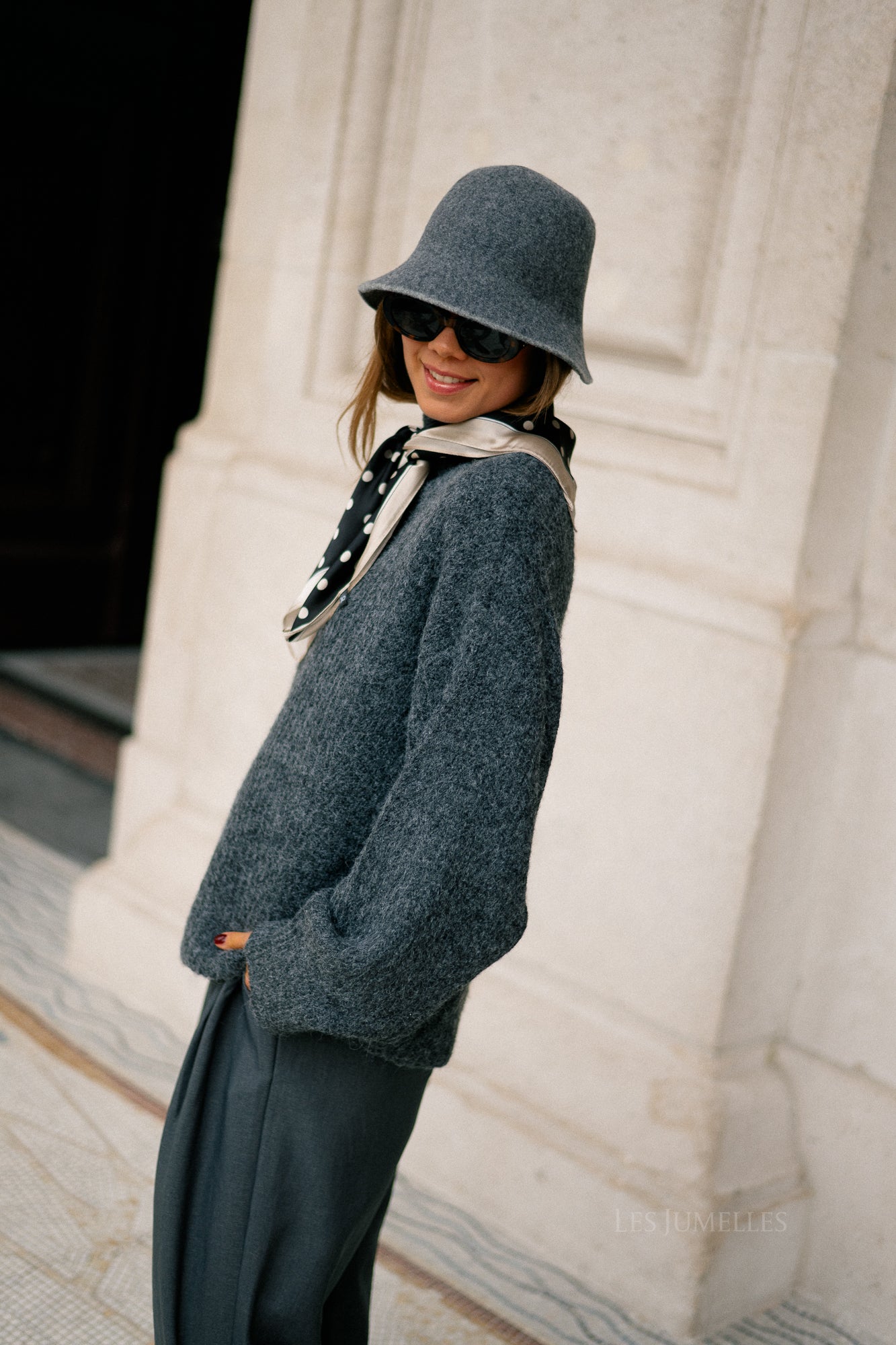 Beth jumper grey melange