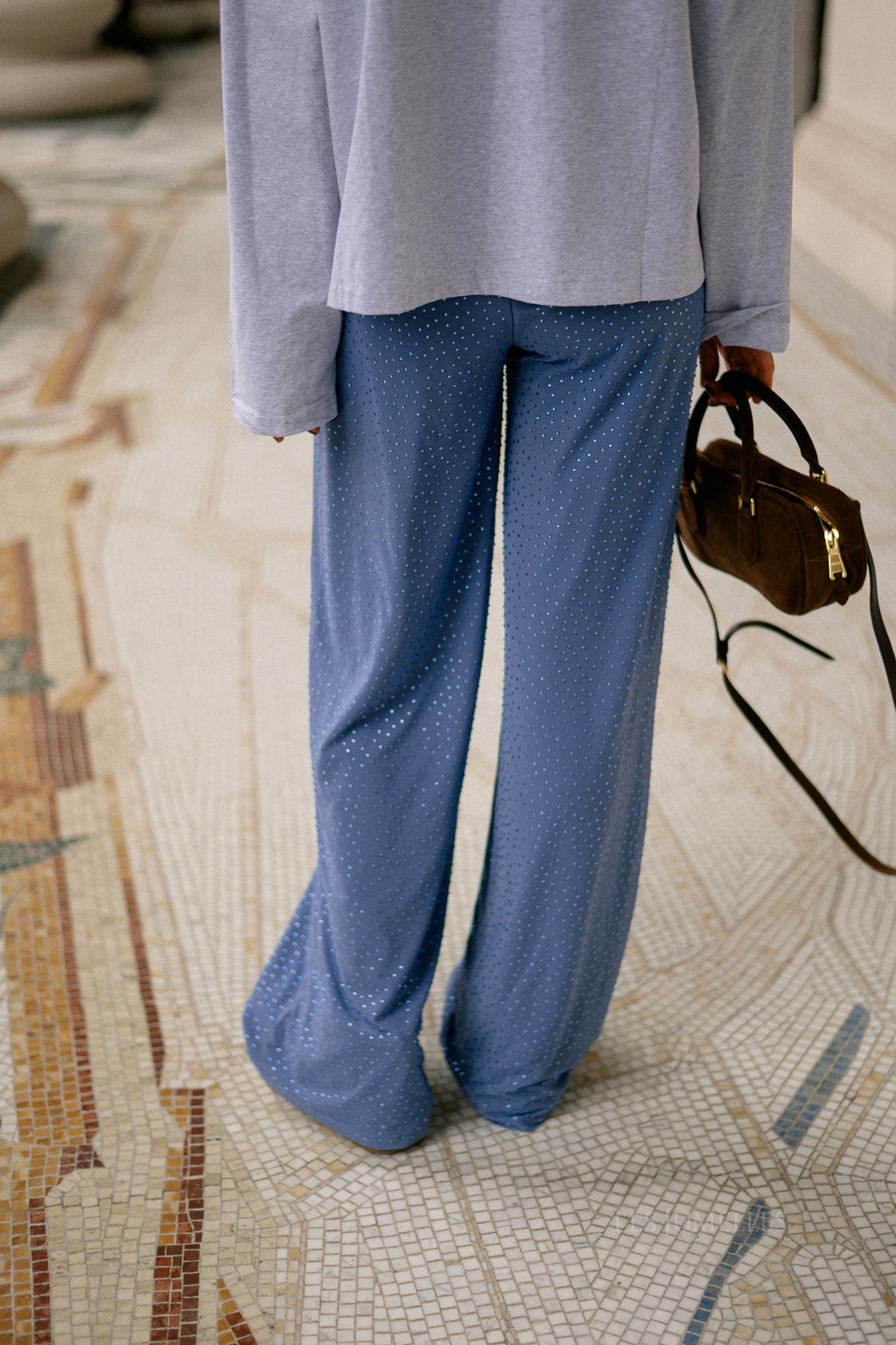 Holly pants icy blue
