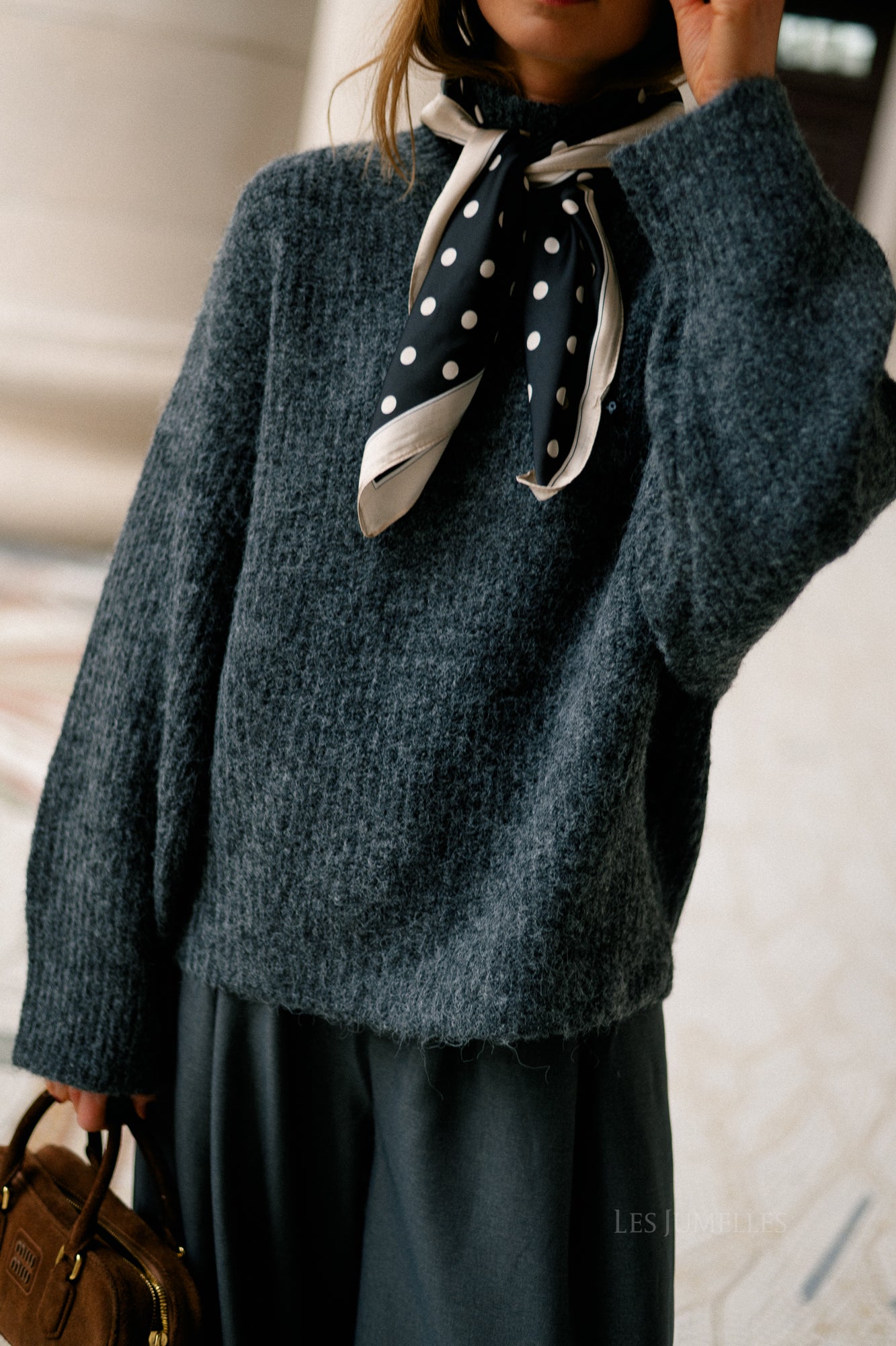 Beth jumper grey melange