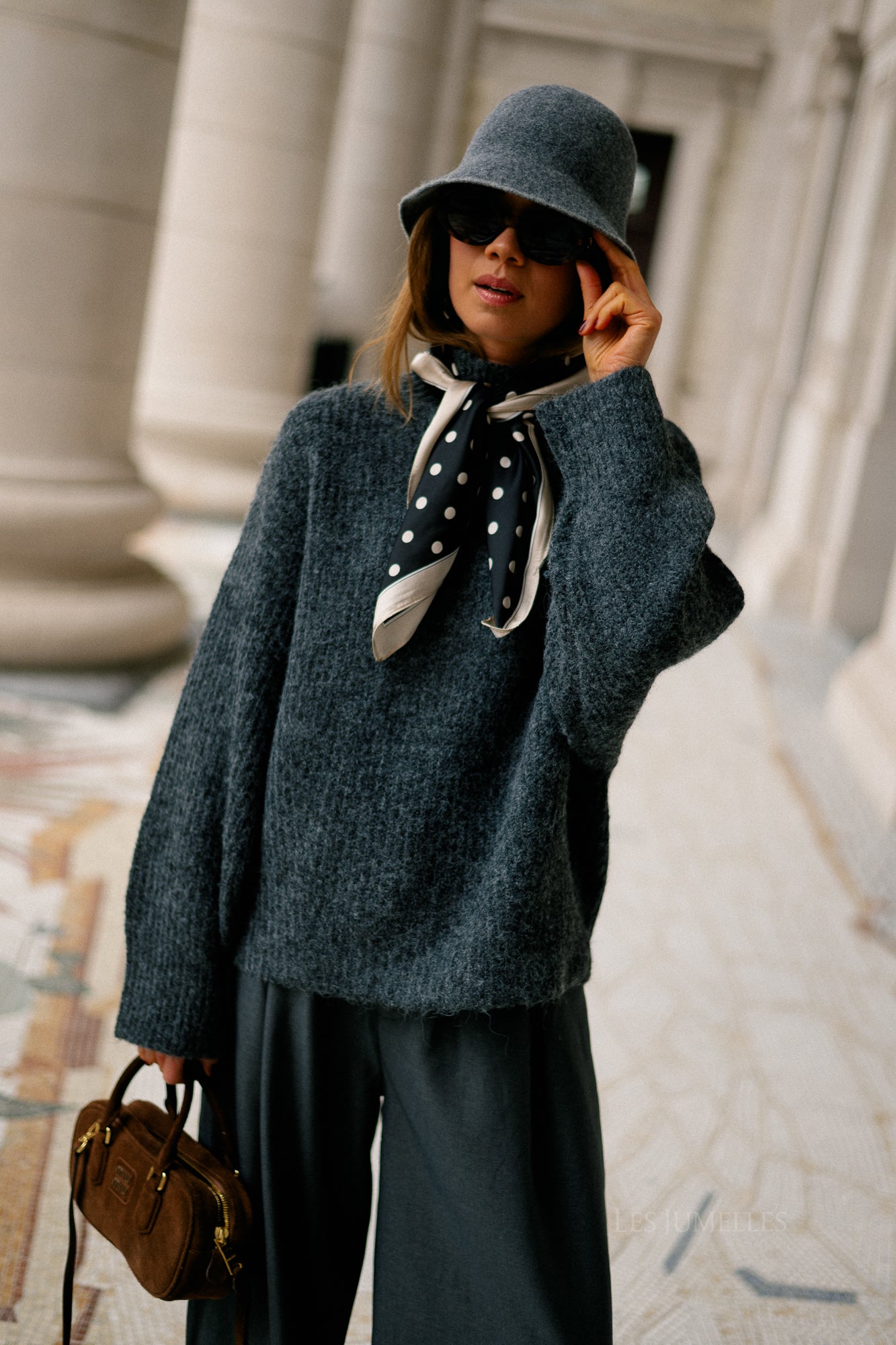 Beth jumper grey melange