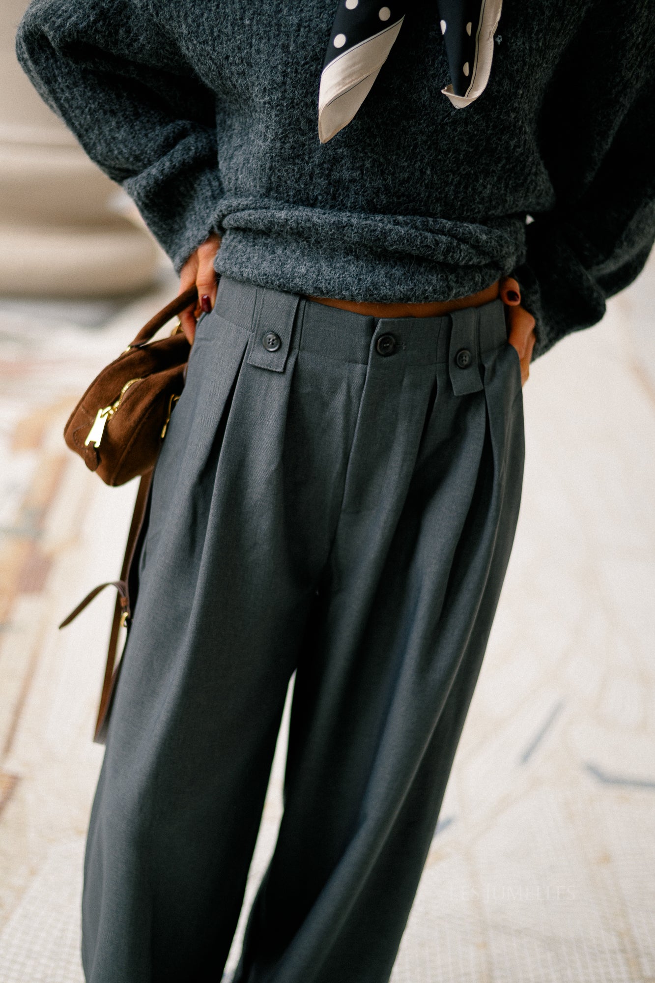Pam pantalon grey