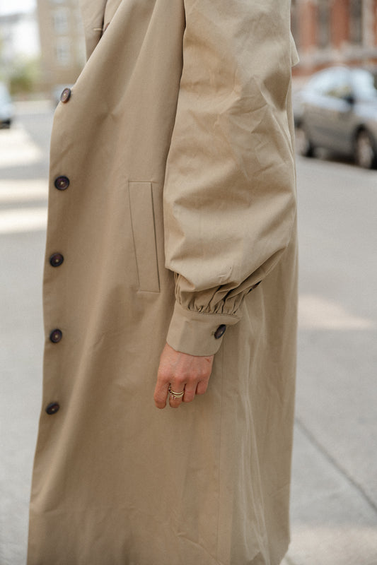 Les Jumelles Kylee coat light brown