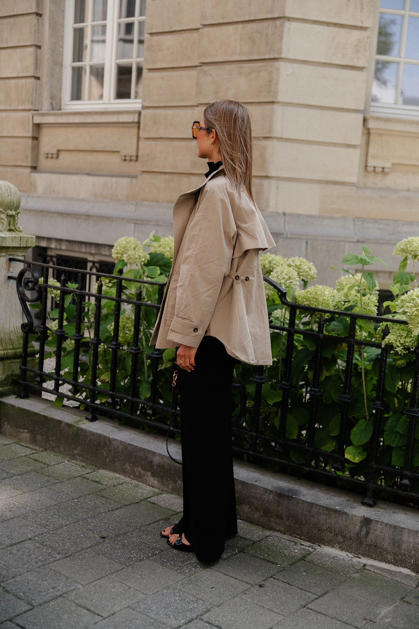 Trench-coat Bobbi beige