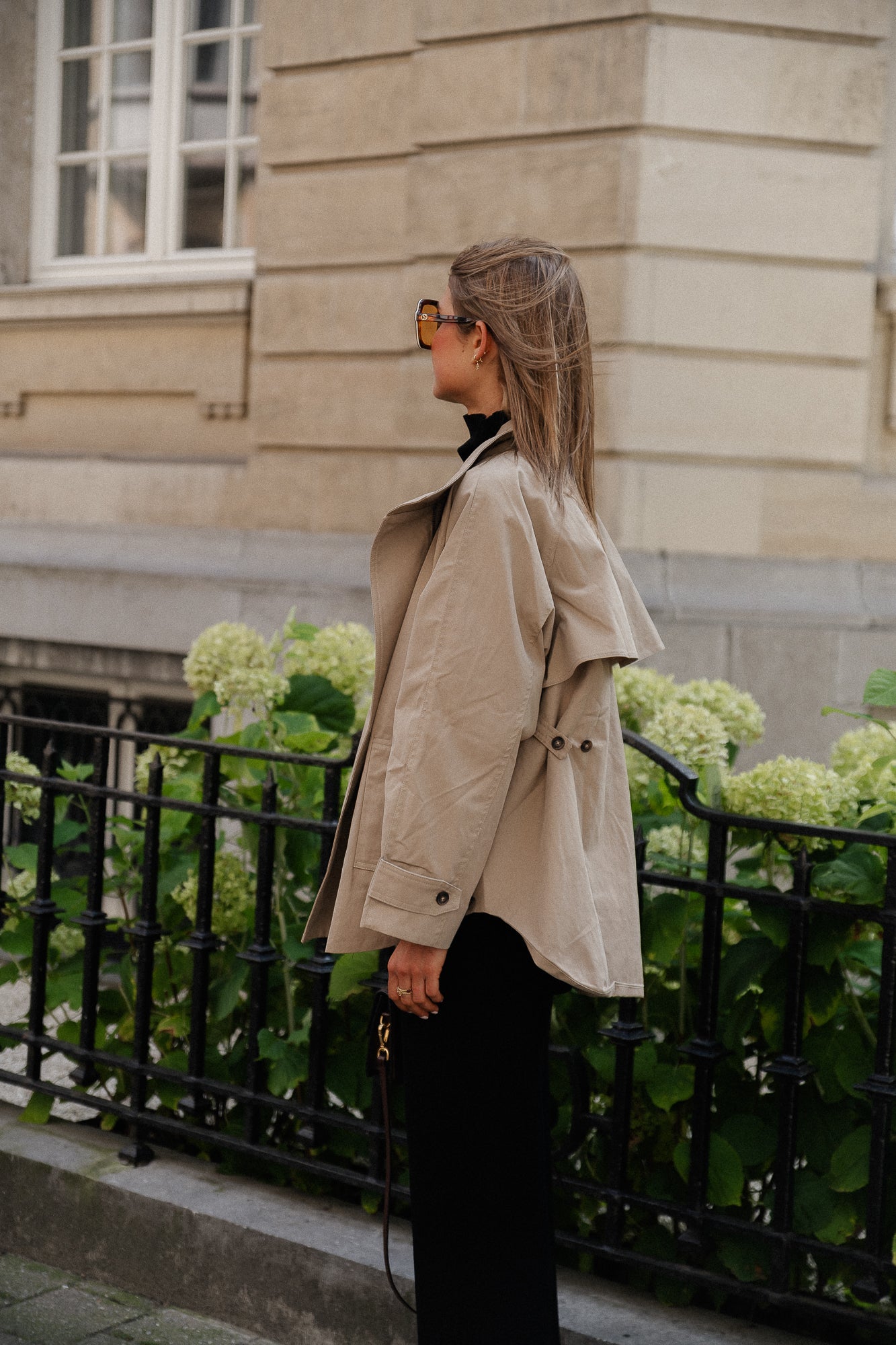 Trench-coat Bobbi beige