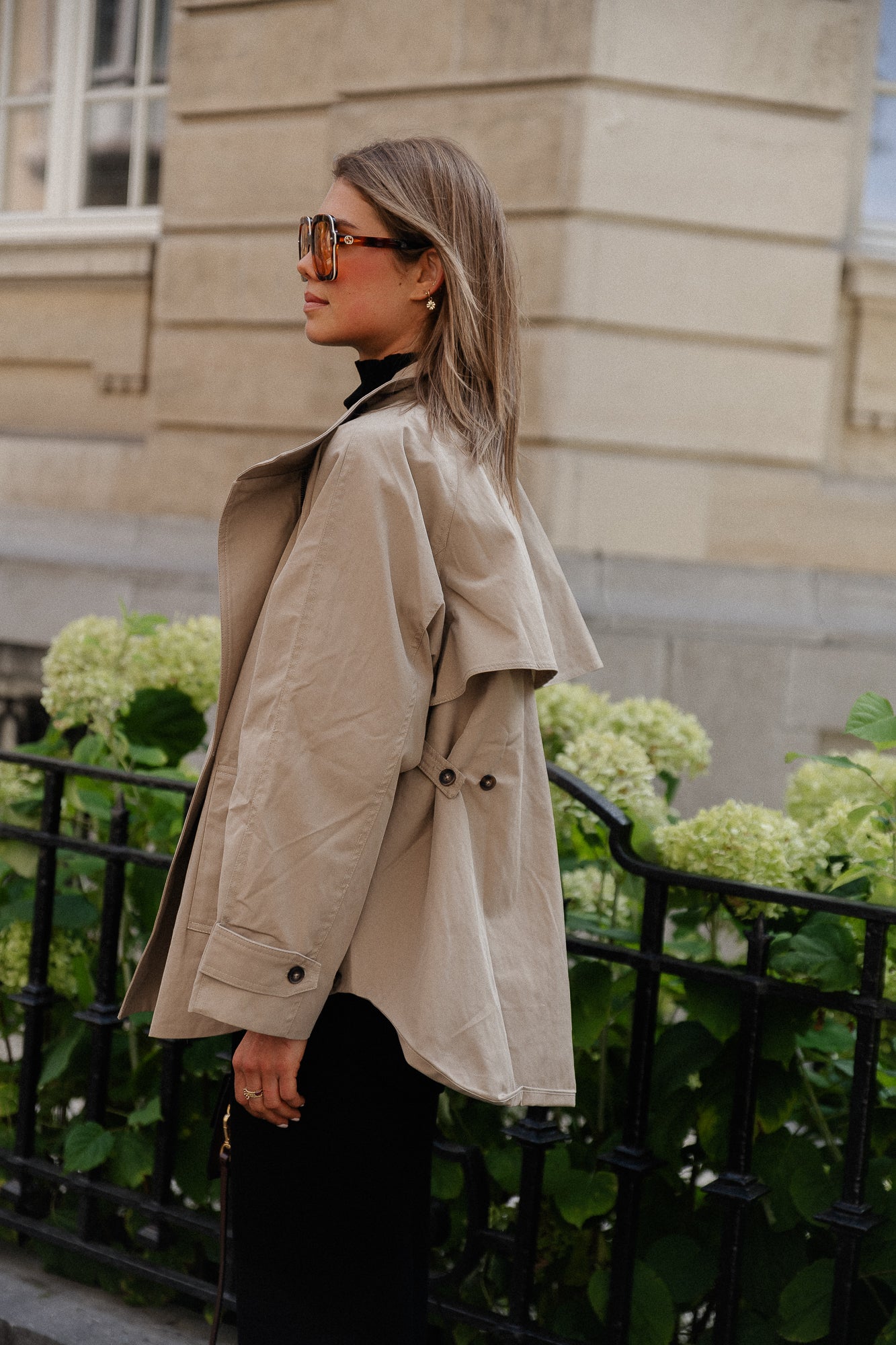 Trench-coat Bobbi beige