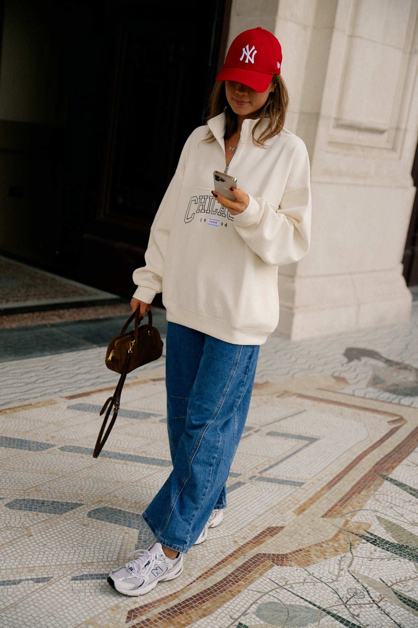 Audrey barrel jeans blue