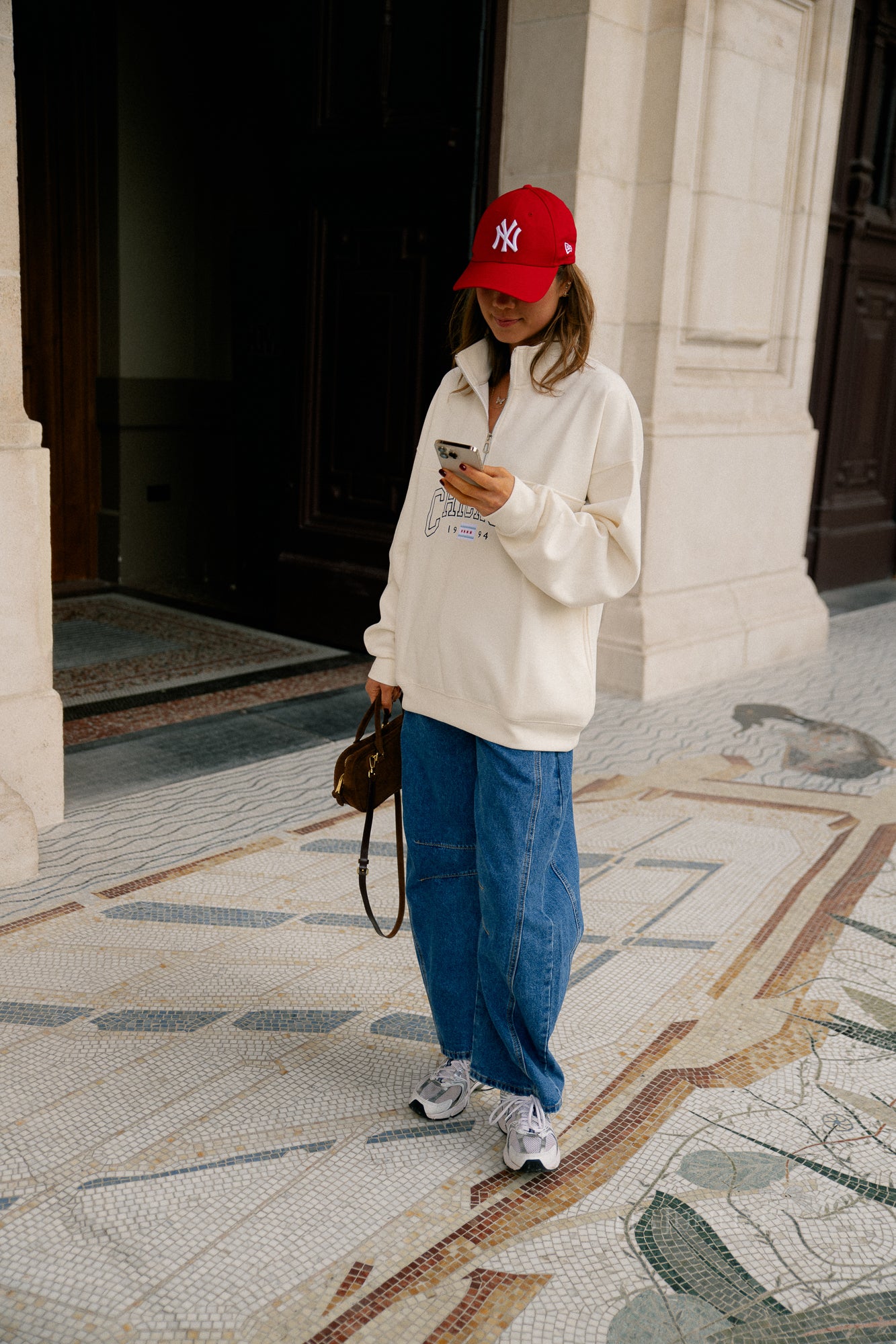 Audrey barrel jeans blue
