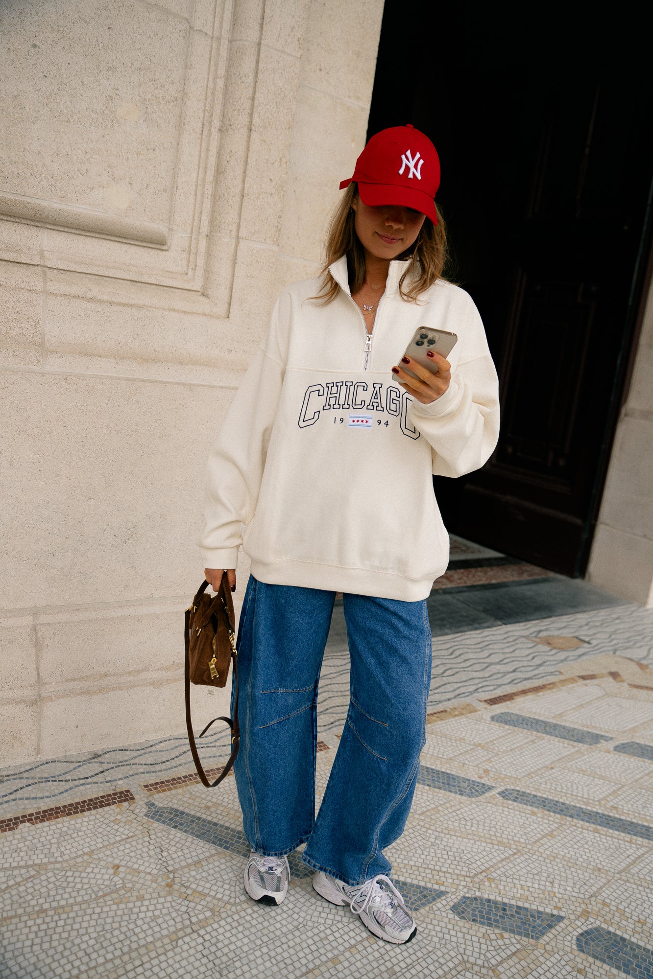 Audrey barrel jeans blue
