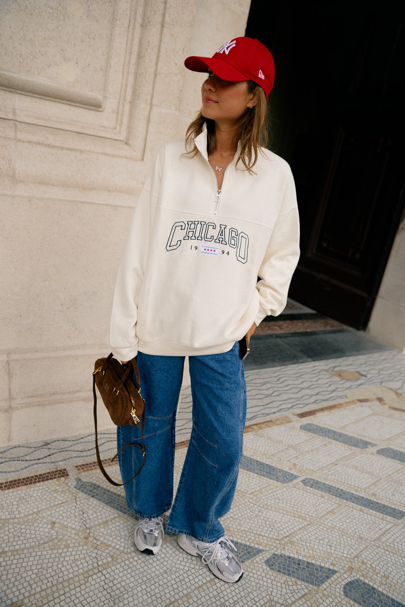 Audrey barrel jeans blue