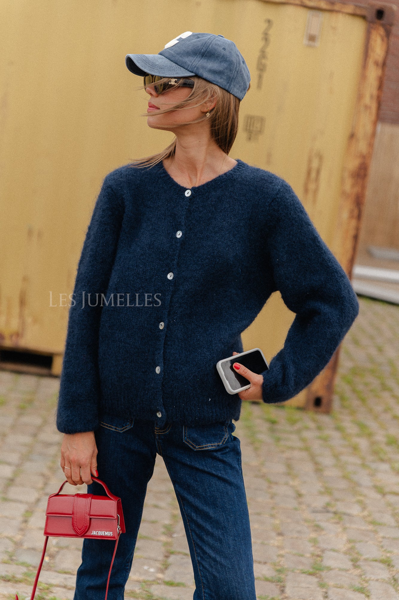 Charlie cardigan marineblauw