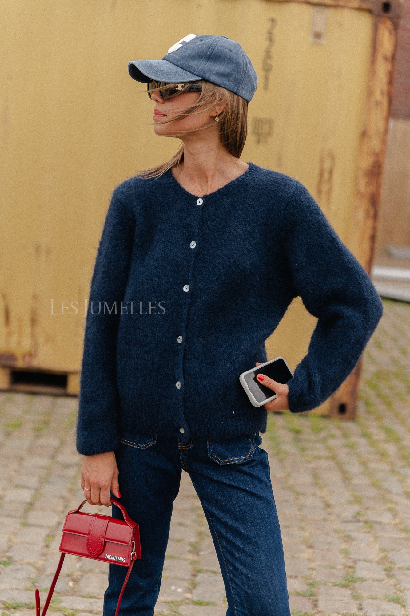 Charlie cardigan marineblauw