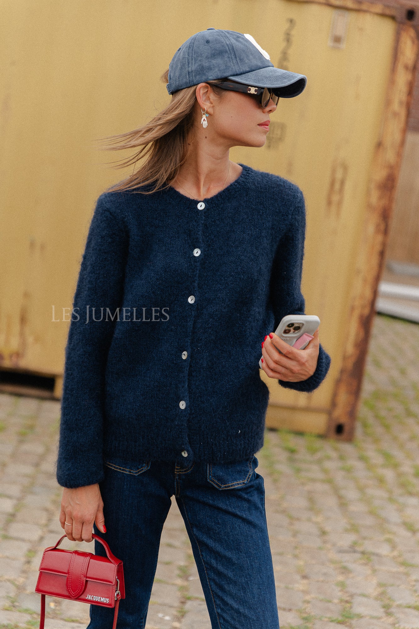 Charlie cardigan navy