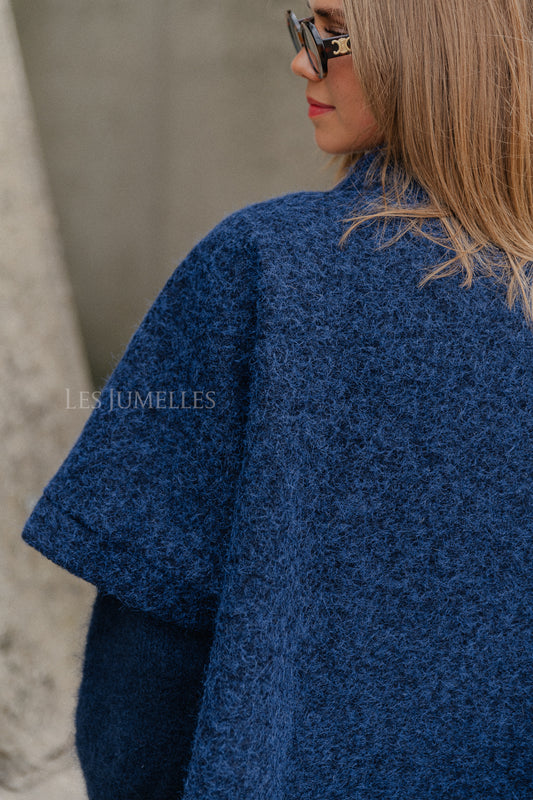 Les Jumelles Vivian vest navy