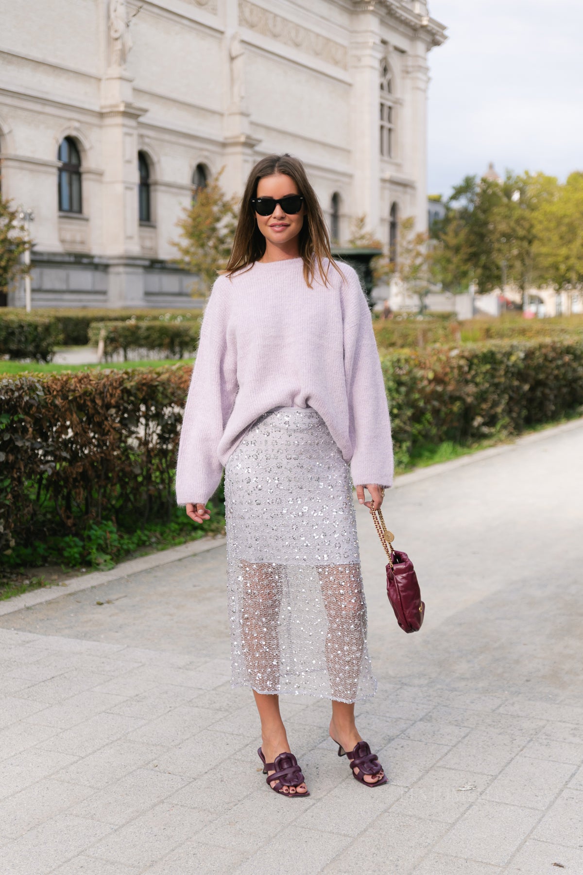 Bailee jumper soft lilac