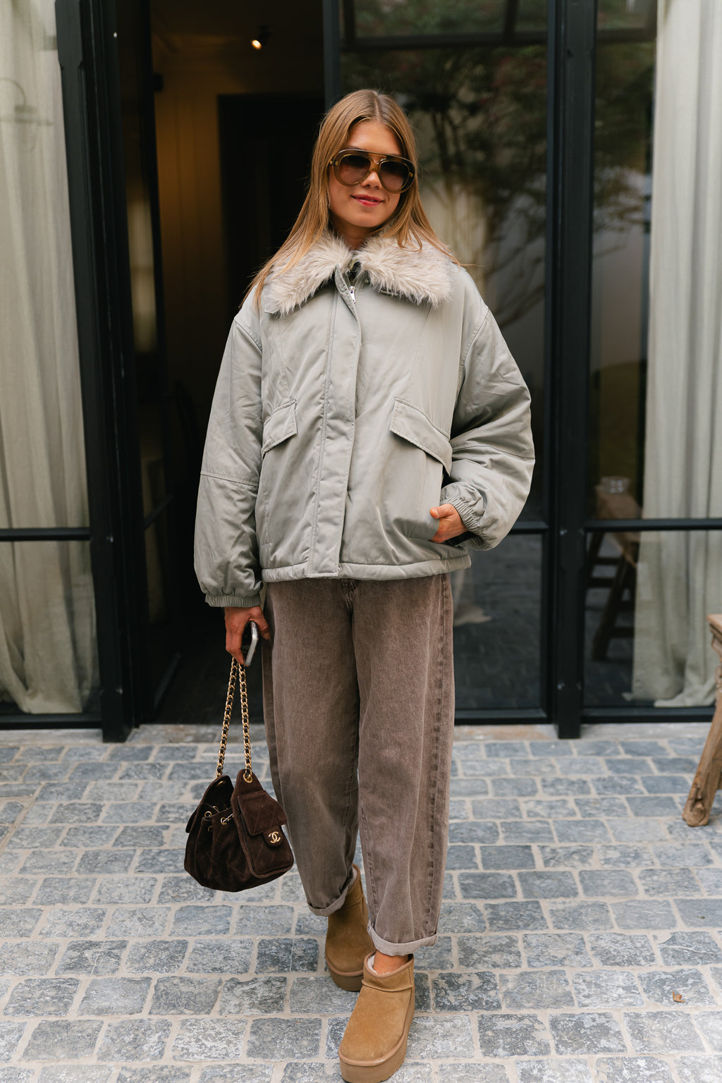 Doriana jacket shadow