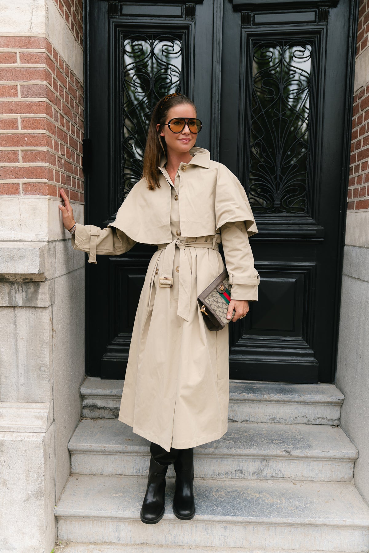 Esmay trenchcoat beige