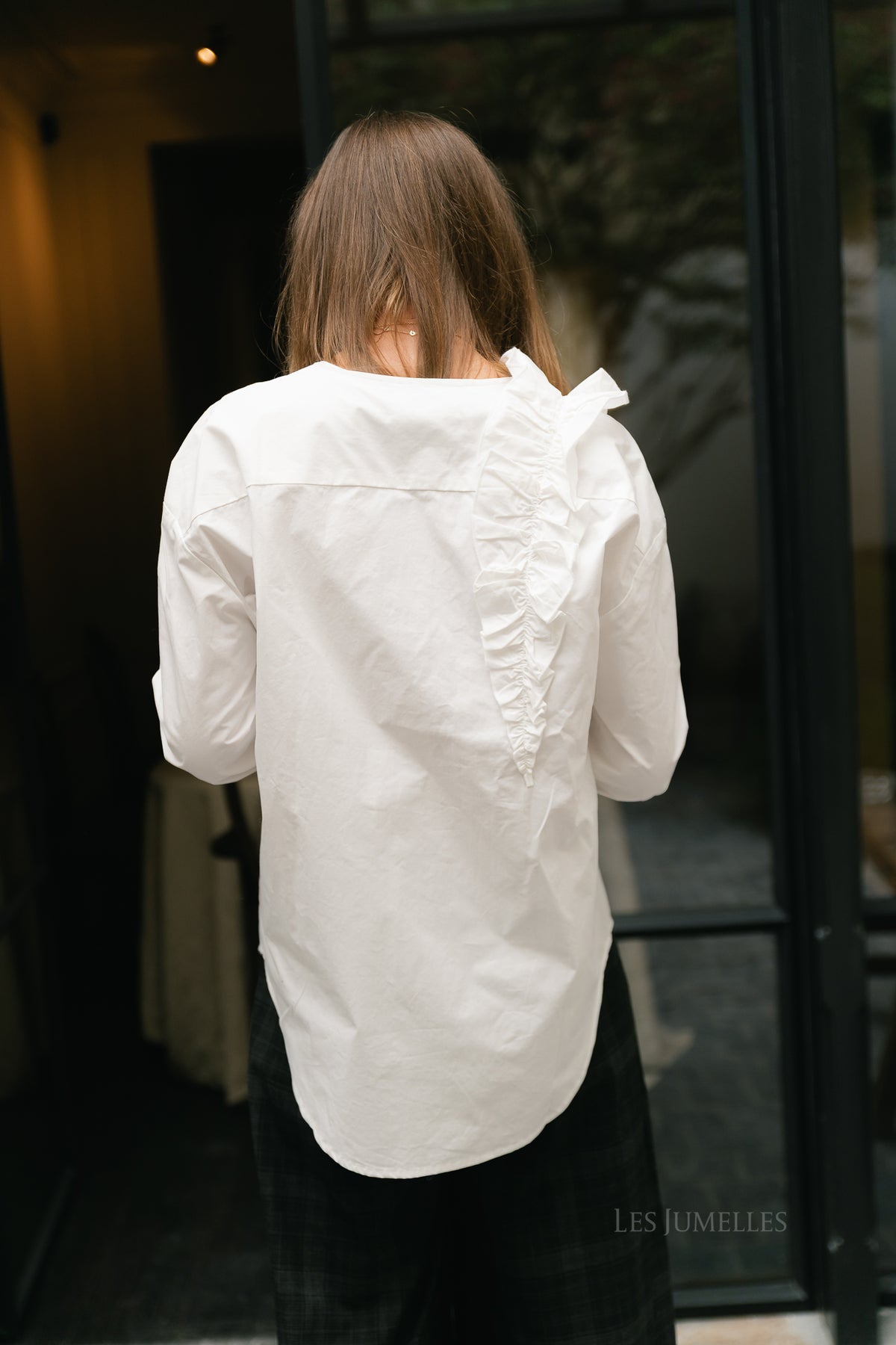 OBJMuni L/S shirt cloud dancer