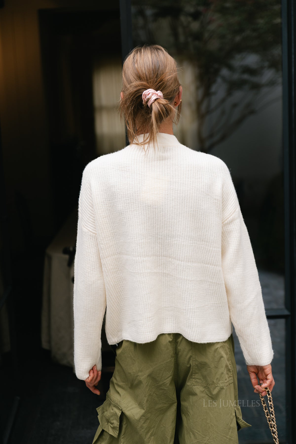 Apolline LS knitted jumper cream