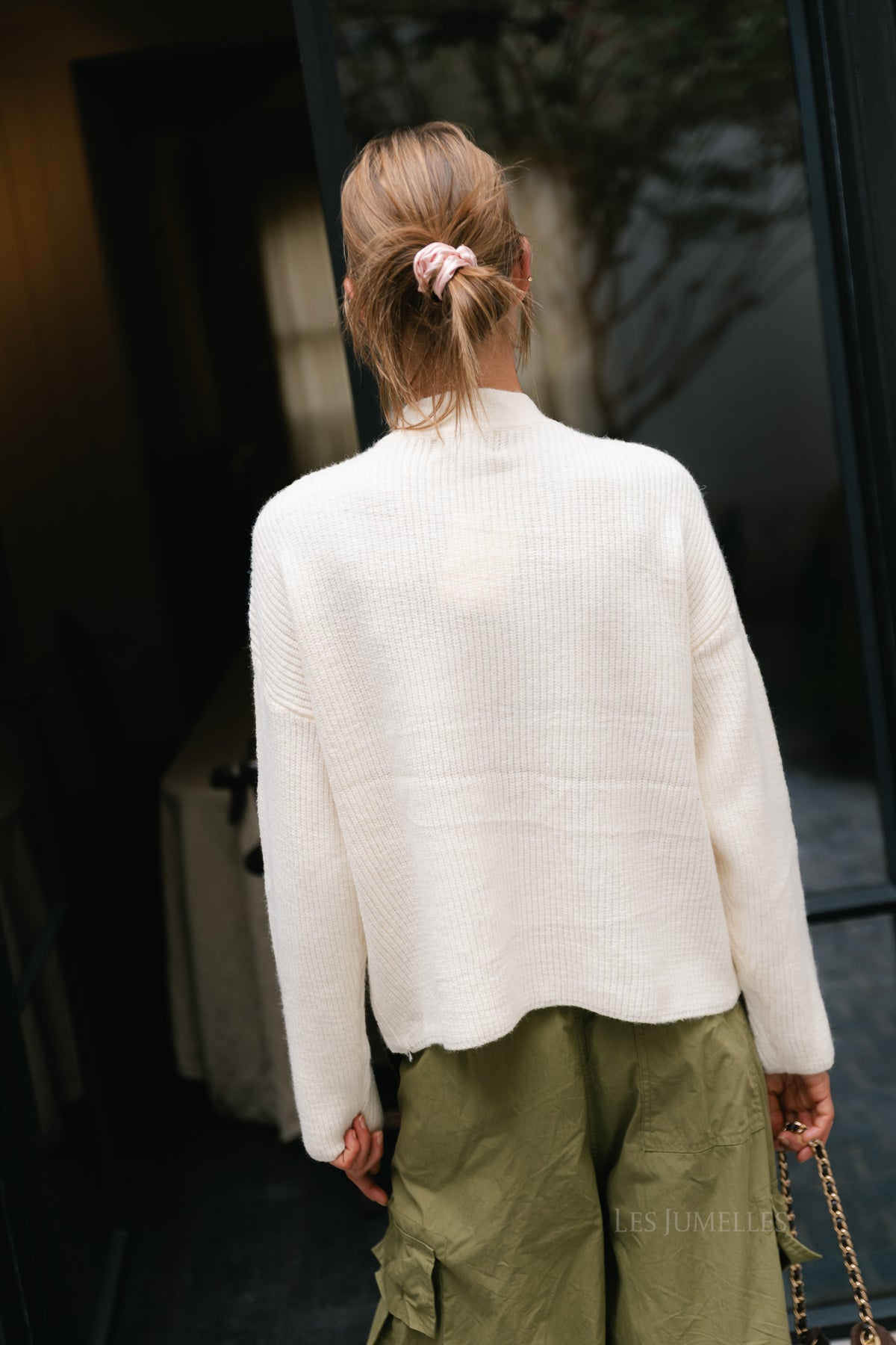 Apolline LS knitted jumper cream